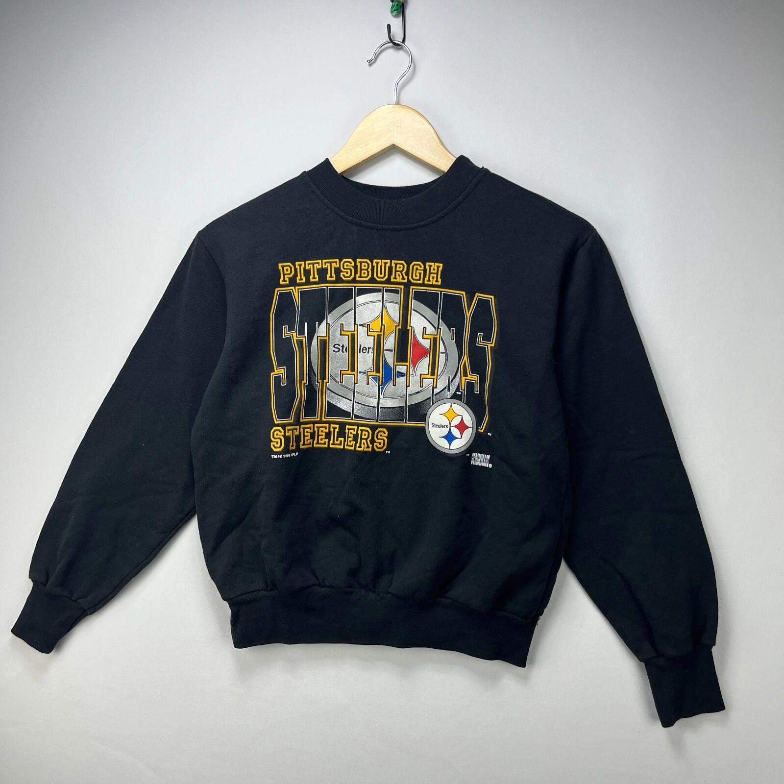 Vintage Vintage '90s Pittsburgh Steelers Sweatshirt XS Size US XS / EU 42 / 0 - 1 Thumbnail