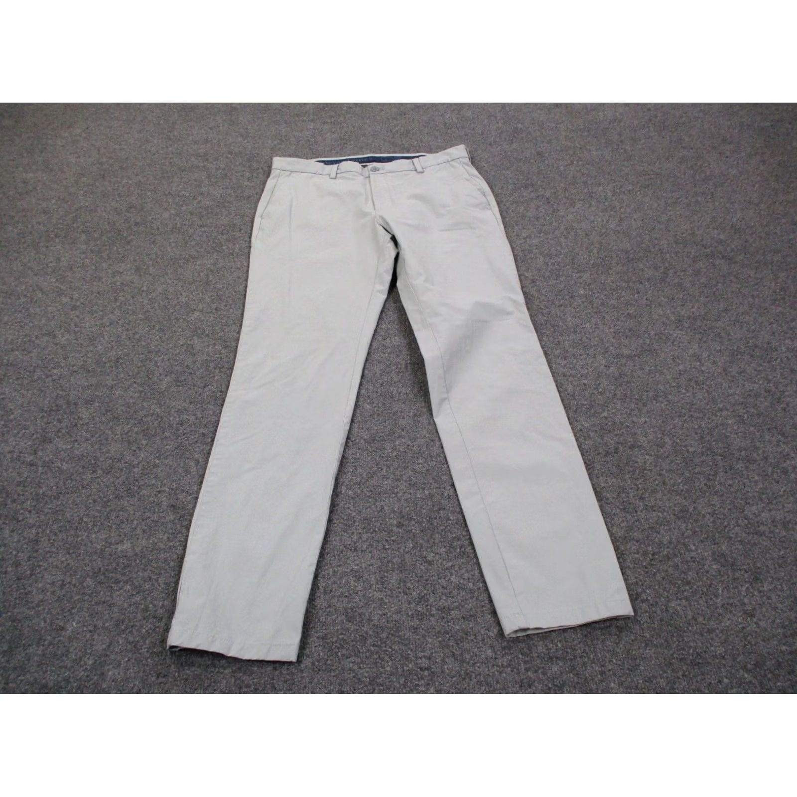Vineyard Vines Vineyard Vines Pants Mens 34 Gray Chino Performance Club Preppy Straight Size US 34 / EU 50 - 2 Thumbnail