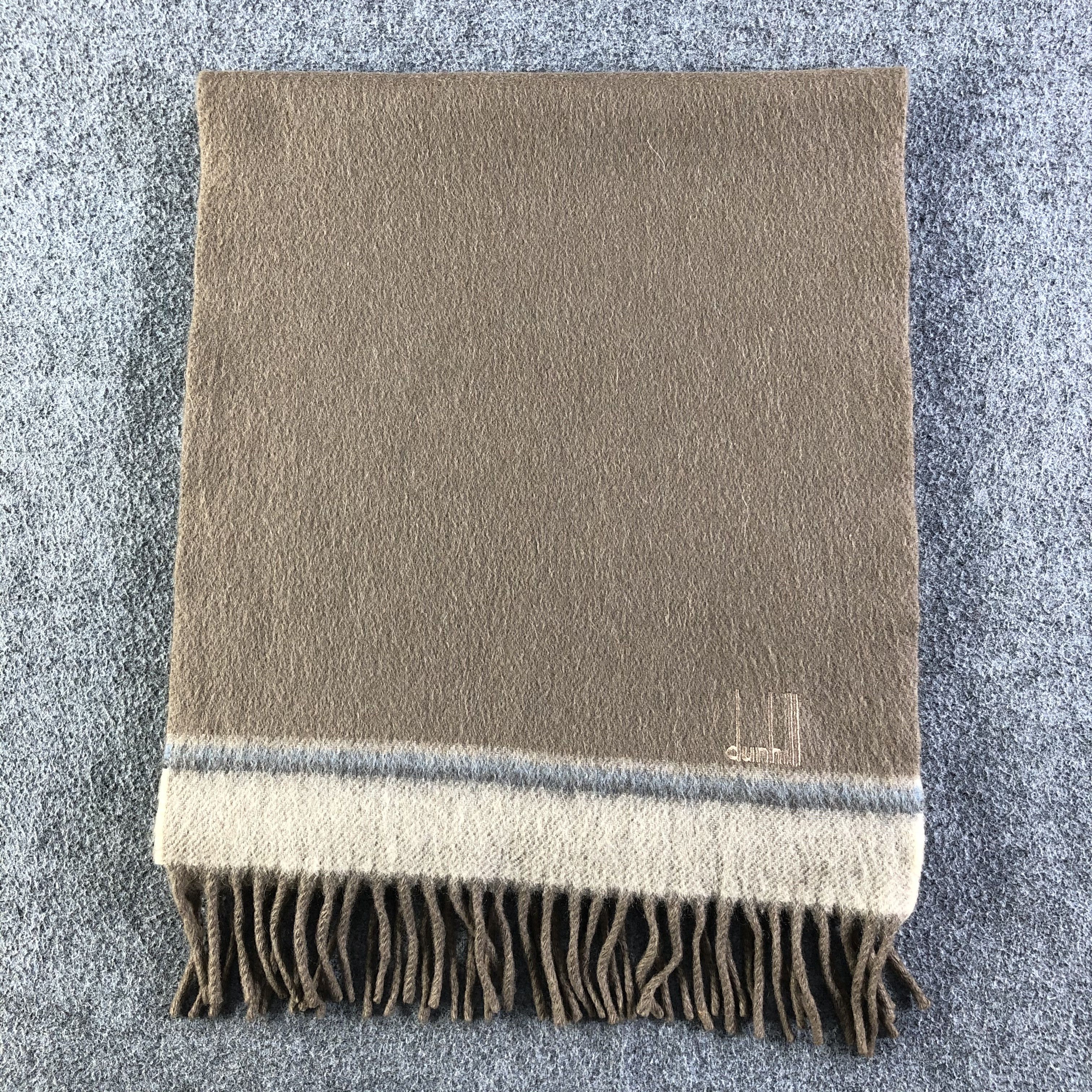 Alfred Dunhill Alfred Dunhill Cashmere Scarf / Muffler / Neckwear P678 Size ONE SIZE - 3 Thumbnail