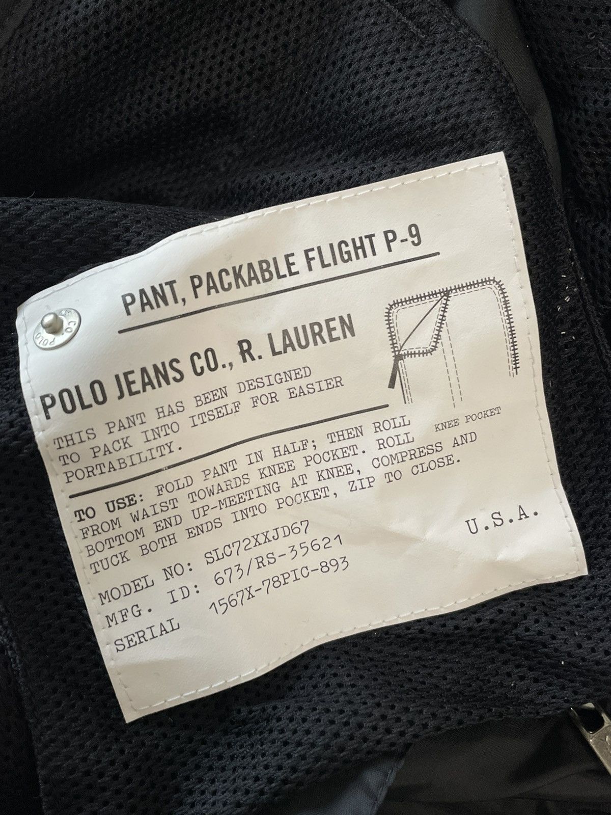 Polo Ralph Lauren Vintage Ralph Lauren Transformer Nylon Pants Size 28" / US 6 / IT 42 - 9 Thumbnail