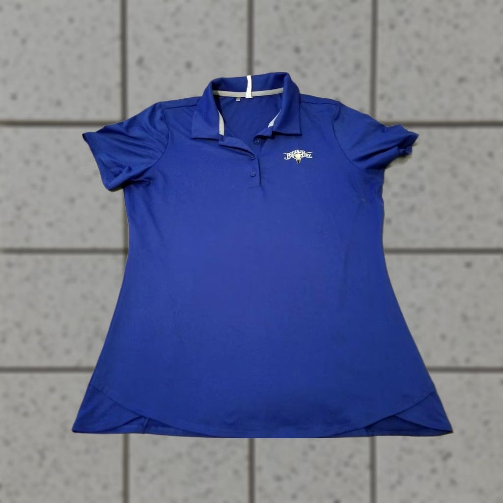 Under Armour VINTAGE Under Armour Polo Shirt Womens Blue Athletic Golf L Large Matte? Size M / US 6-8 / IT 42-44 - 1 Thumbnail