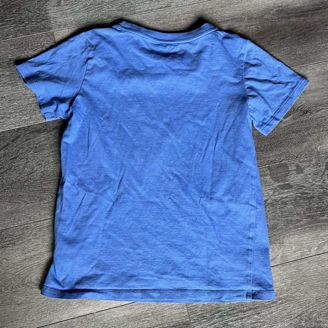 Gucci Gucci Blue Monogram Graphic Logo Shirt Baby Tee Kids Size 8 Size XS / US 0-2 / IT 36-38 - 2 Thumbnail