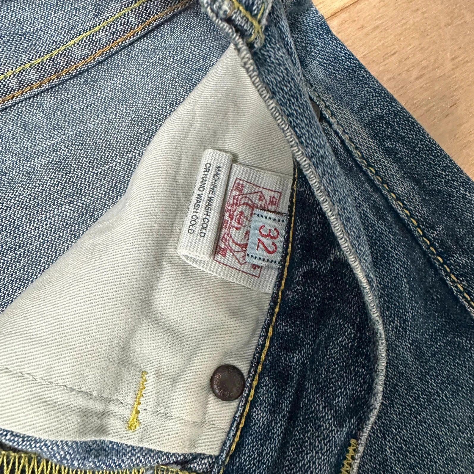 Evisu Jeans Baggy Evisu Seagull Light Blue Size US 32 / EU 48 - 8 Thumbnail