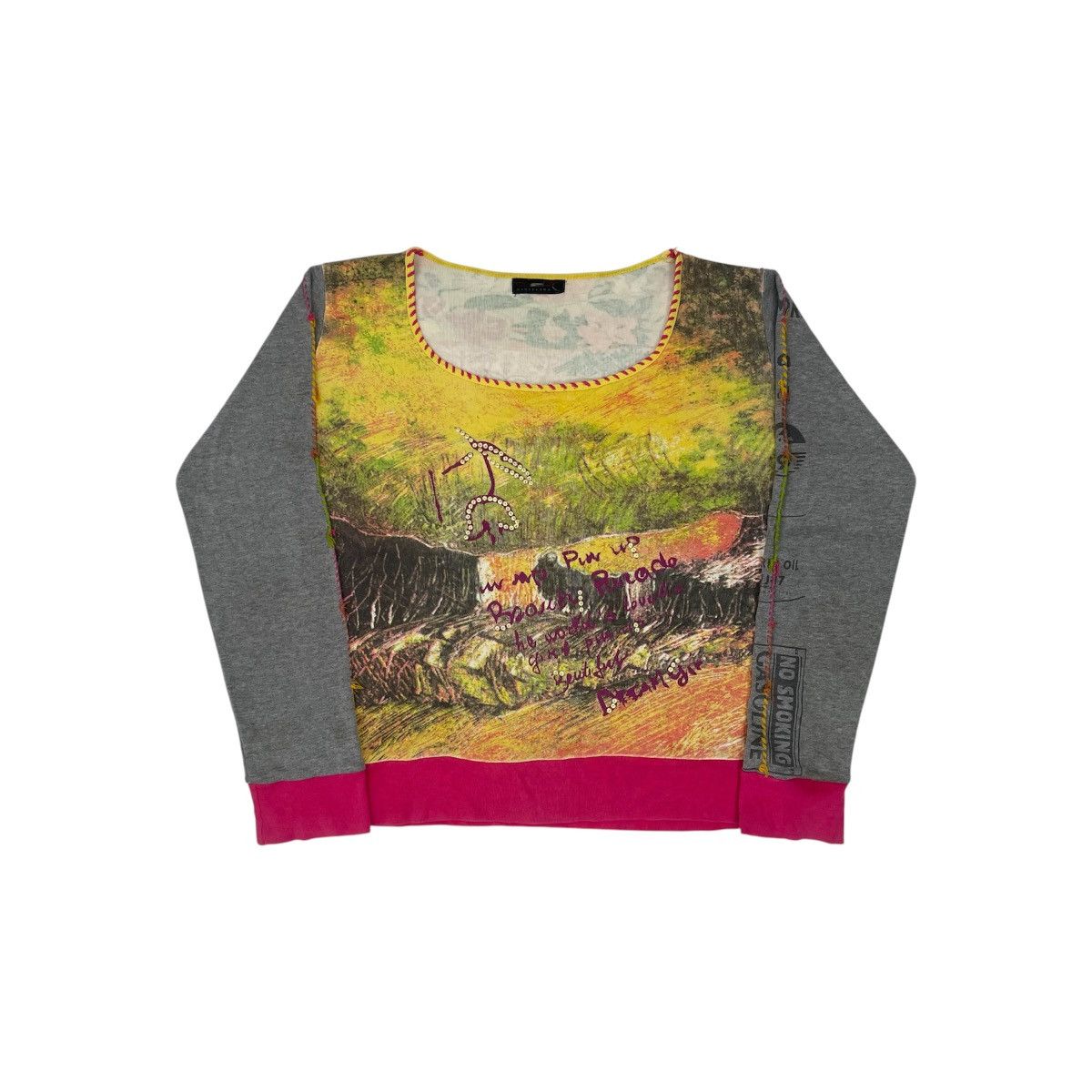Custo Barcelona × Designer Vintage Y2K Custo Barcelona Longsleeve Size M / US 6-8 / IT 42-44 - 1 Thumbnail