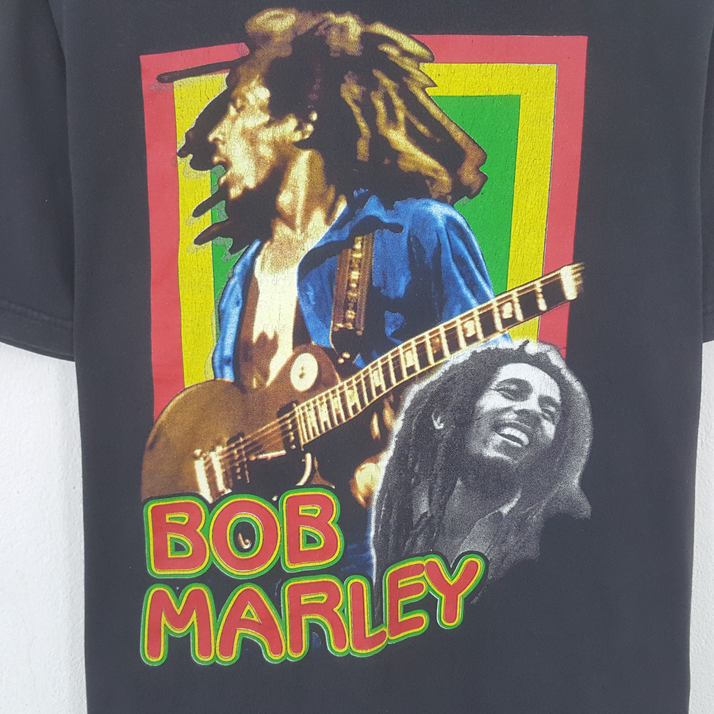 Band Tees Vintage Bob Marley American Singer Tshirt Size US L / EU 52-54 / 3 - 2 Thumbnail