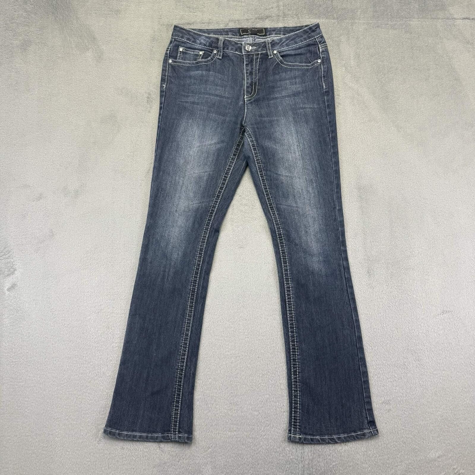 Cartoon Network CATO Women's Dark Wash Bootcut Jeans Size 24" / US 00 / IT 34 - 7 Thumbnail