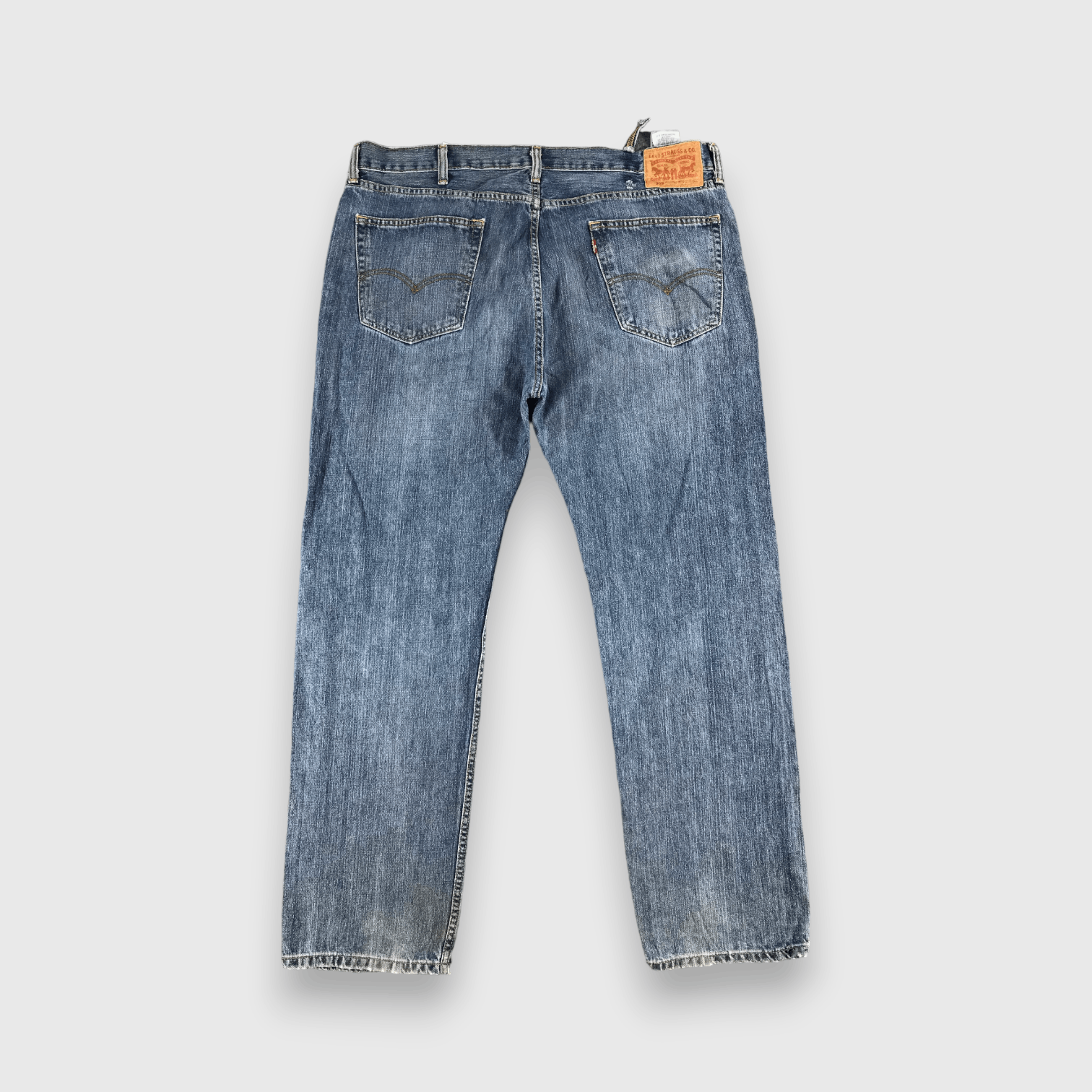 Levi's Mid Blue Vintage Levis 505 Jeans-J1244 Size US 41 - 2 Thumbnail