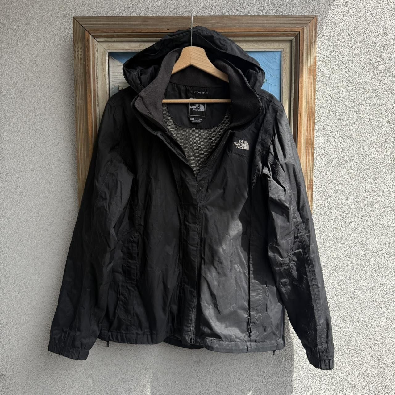 The North Face The North Face TNF Jacket Black Hooded Size L / US 10 / IT 46 - 1 Thumbnail