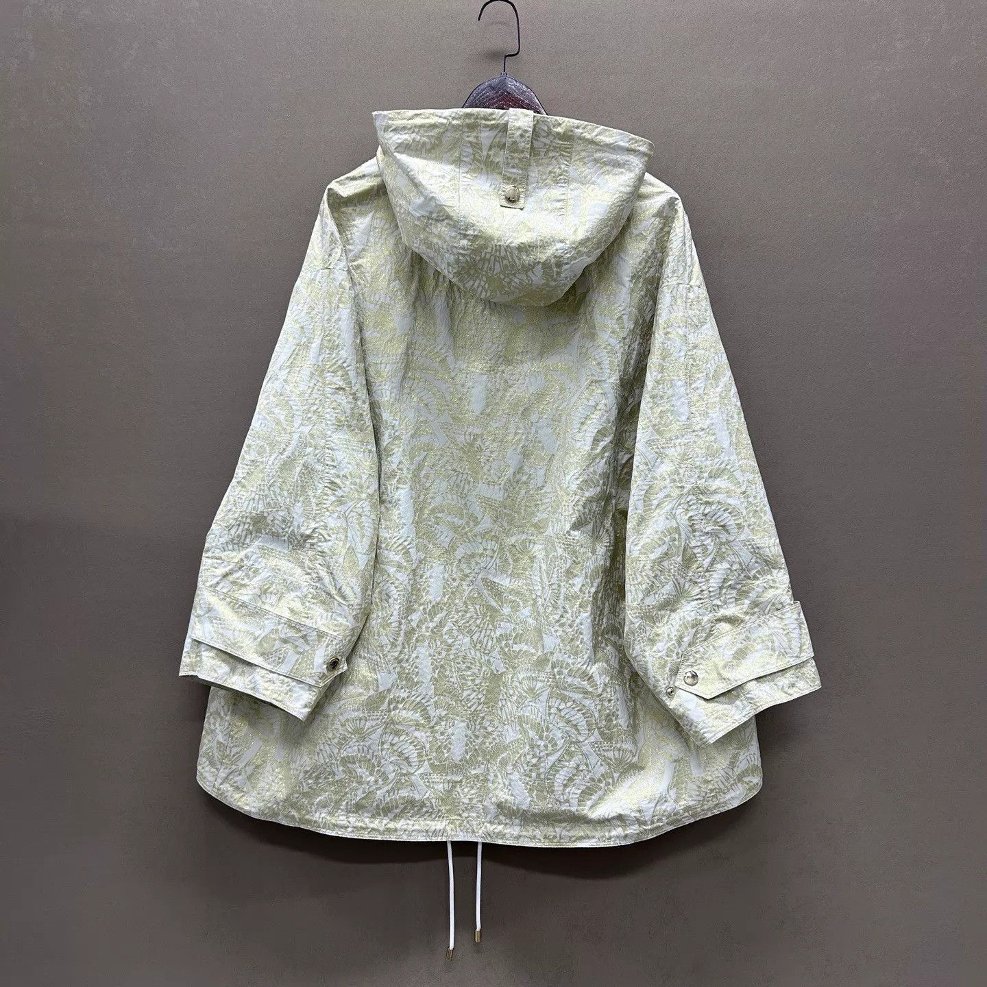 Dior DIOR 24 Gold Butterfly Floral Print Loose Zip Hooded S Jkt Size S / US 4 / IT 40 - 2 Thumbnail