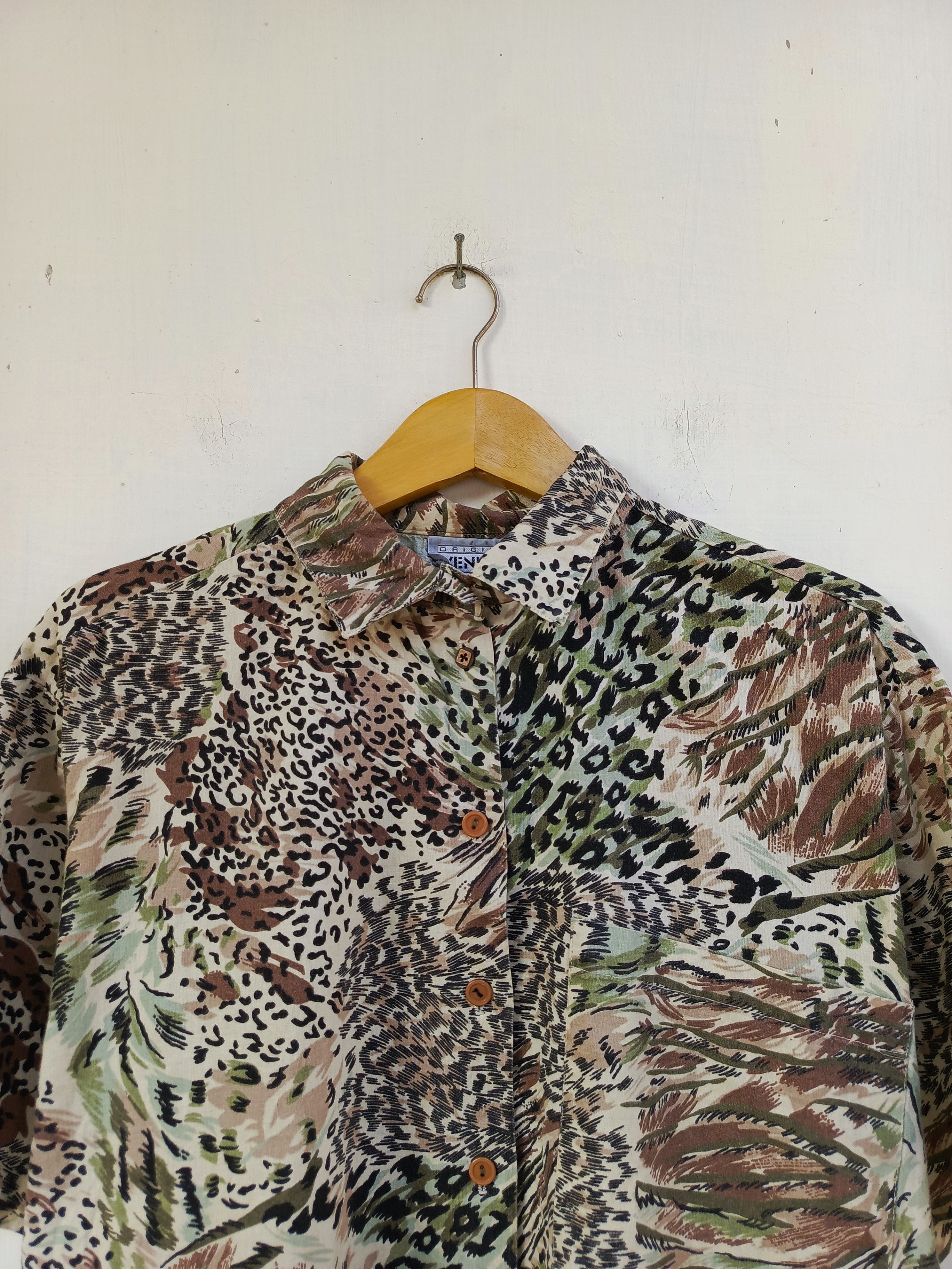 Other Original Venezia sportswear leopard pattern shirt Size US L / EU 52-54 / 3 - 2 Thumbnail