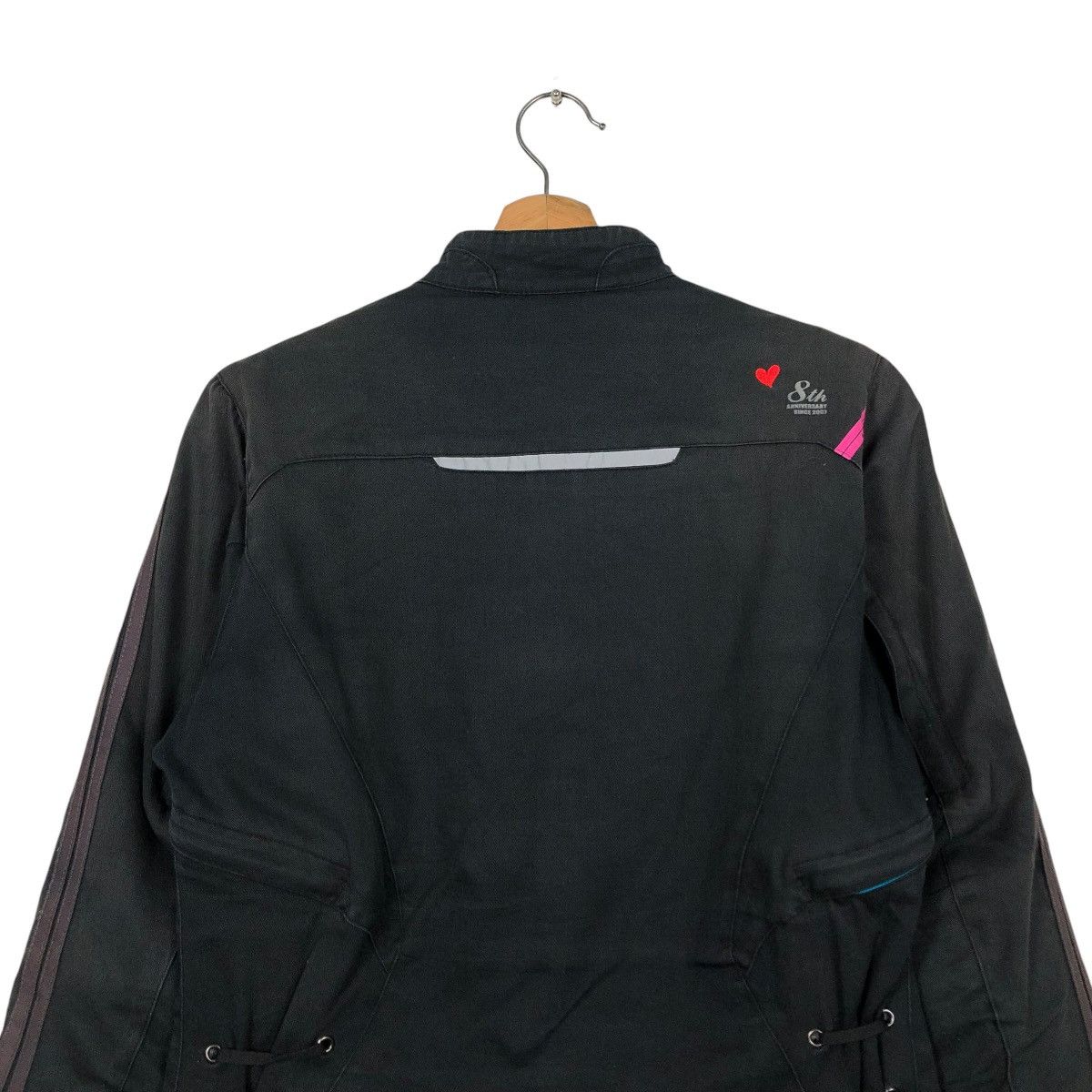 Japanese Brand 🔥VINTAGE BIKER RACING JACKET MOTOR HEAD RICH BLACK KADOYA Size US M / EU 48-50 / 2 - 11 Thumbnail