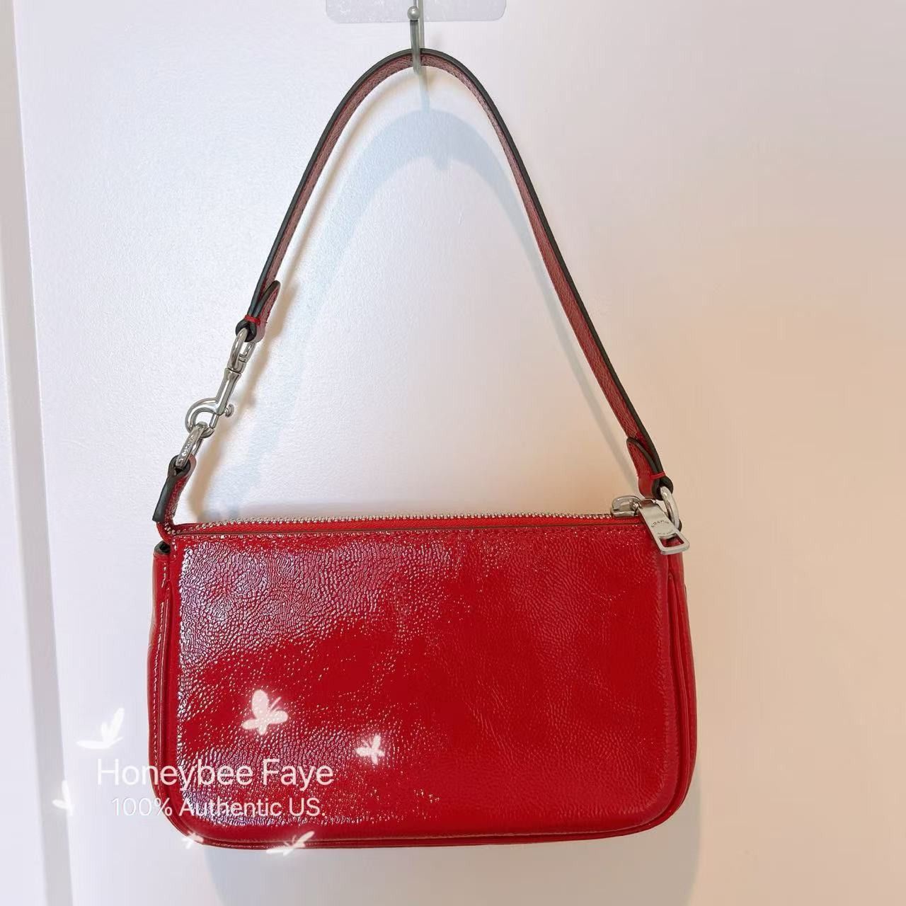 Coach Nolita 19 CW408 plus extended strawberry chain Size ONE SIZE - 6 Thumbnail