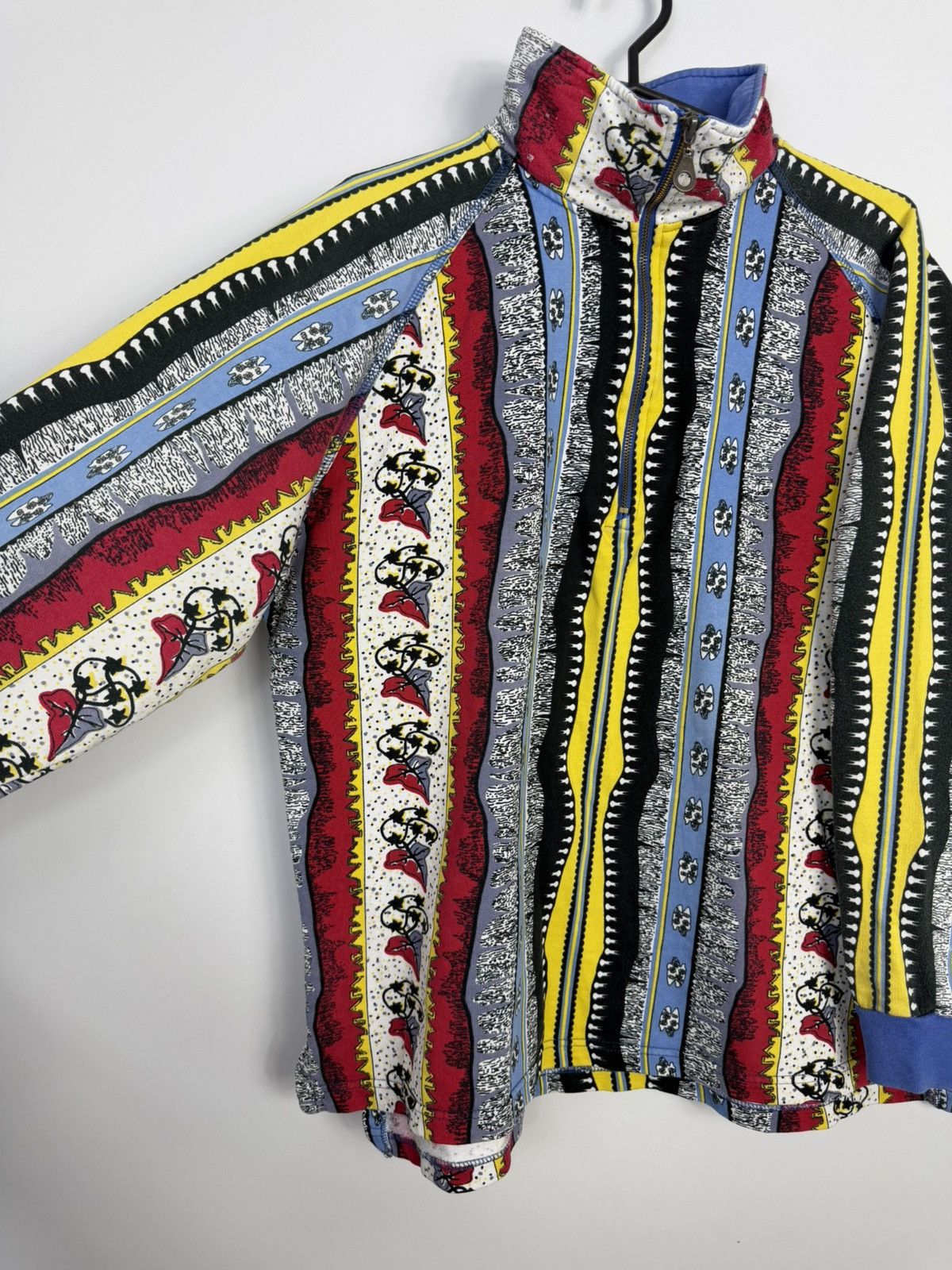 Other Unique Etirel Vintage 80's 90's Pattern Sweatshirt Size US M / EU 48-50 / 2 - 2 Thumbnail