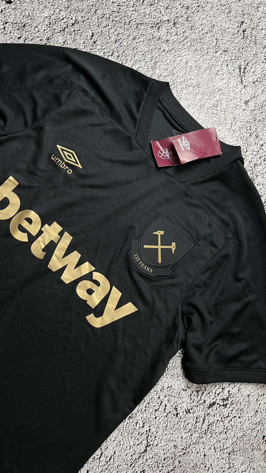 Umbro 2020-2021 West Ham United 125 years anniversary umbro jersey Size US M / EU 48-50 / 2 - 2 Thumbnail