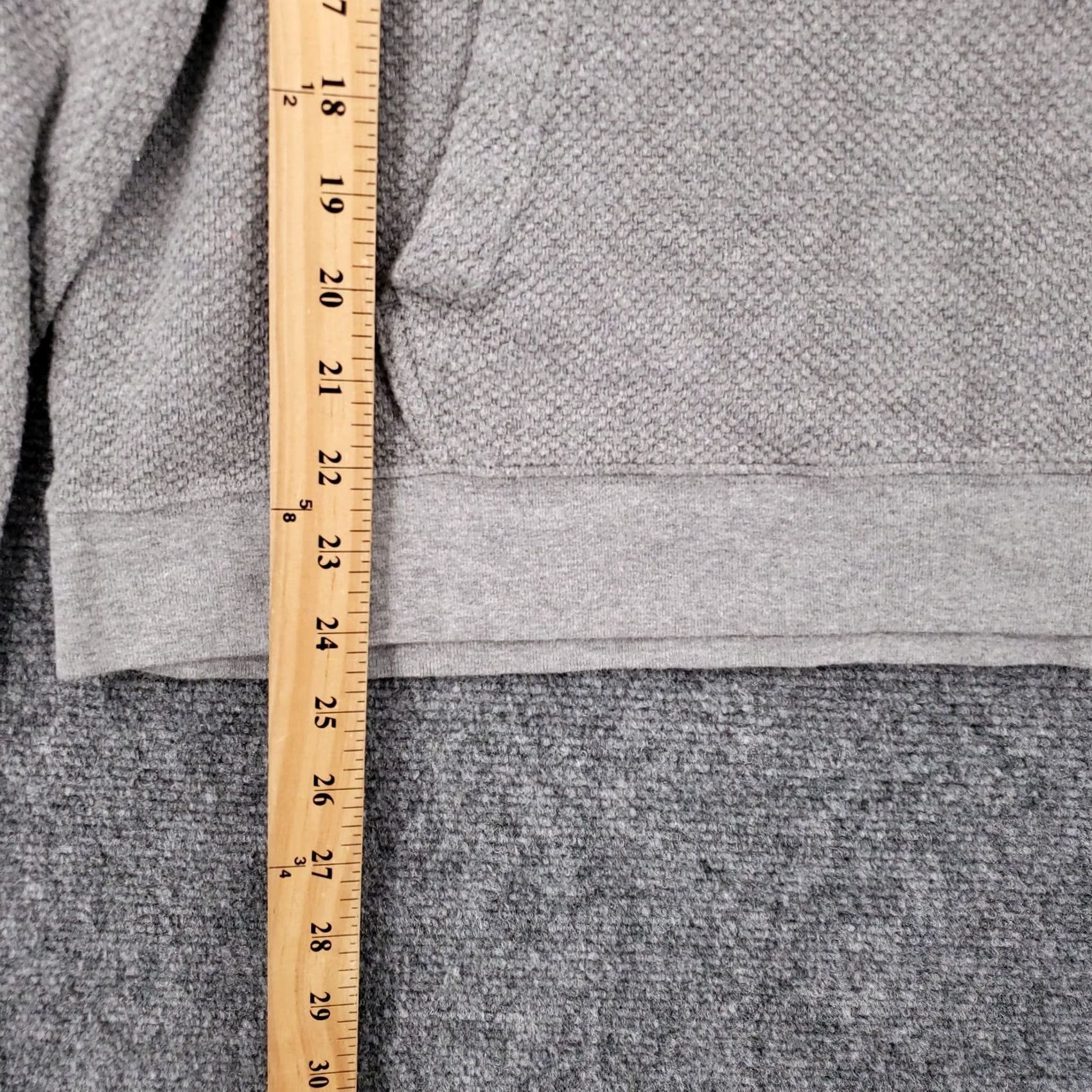 Abercrombie & Fitch Abercrombie & Fitch Hoodie Adult Small Gray Long Sleeve Drawstring Heather Mens Size US S / EU 44-46 / 1 - 4 Thumbnail