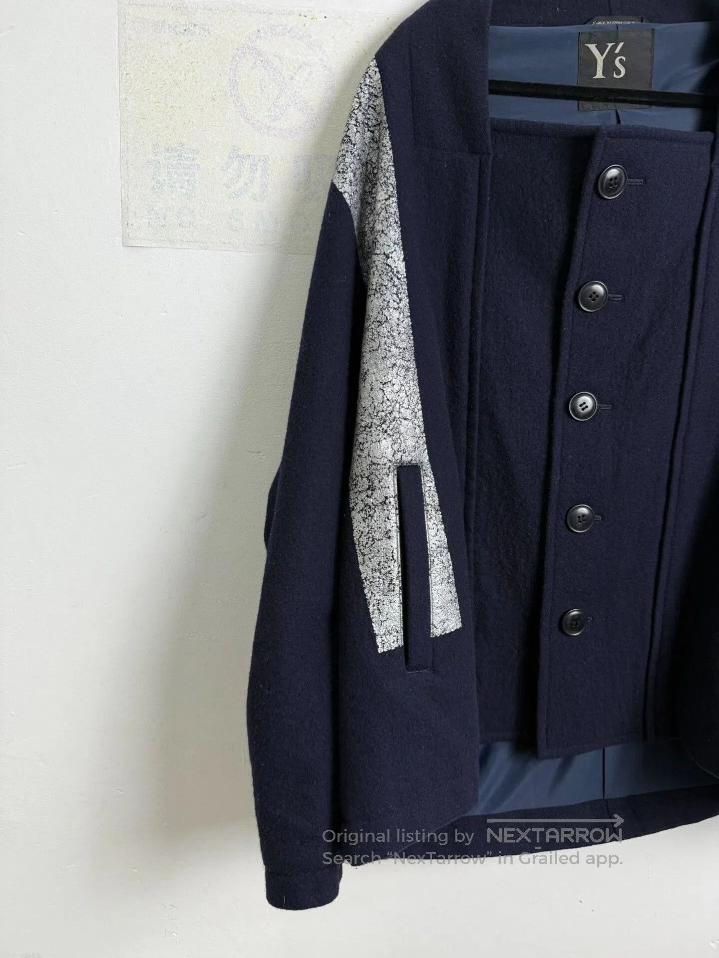 Yohji Yamamoto yohji yamamoto y's cape jacket unisex. Size US M / EU 48-50 / 2 - 3 Thumbnail