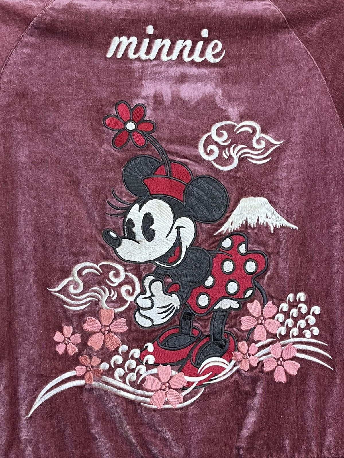 Disney SUKAJAN DISNEY MINNIE MOUSE NYLON/VELVET REVERSIBLE JACKET Size US XS / EU 42 / 0 - 9 Thumbnail