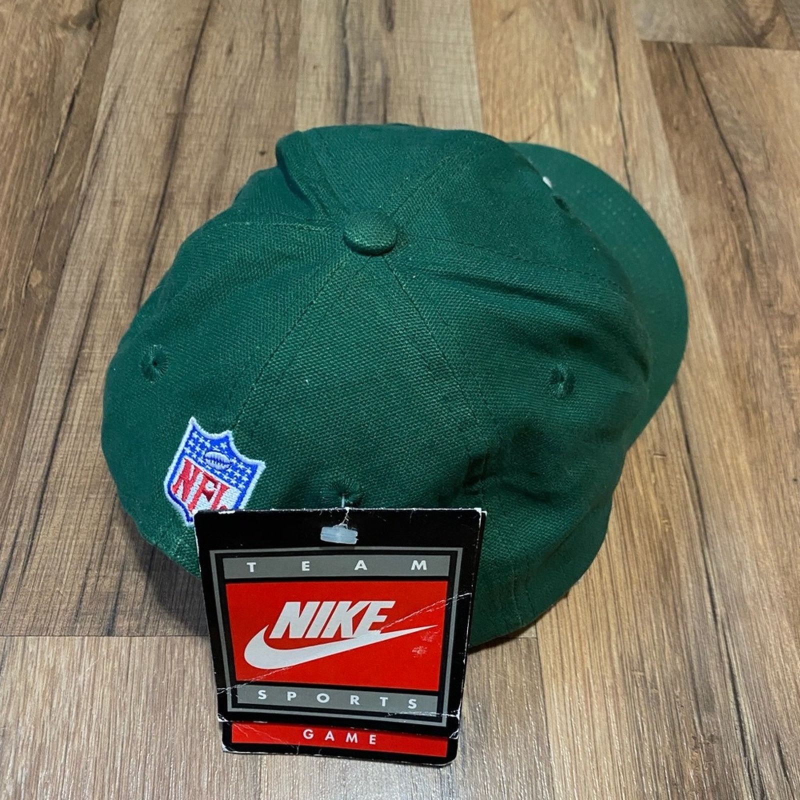 Nike 90s Nike Green Bay Packers NFL Hat Size ONE SIZE - 3 Thumbnail