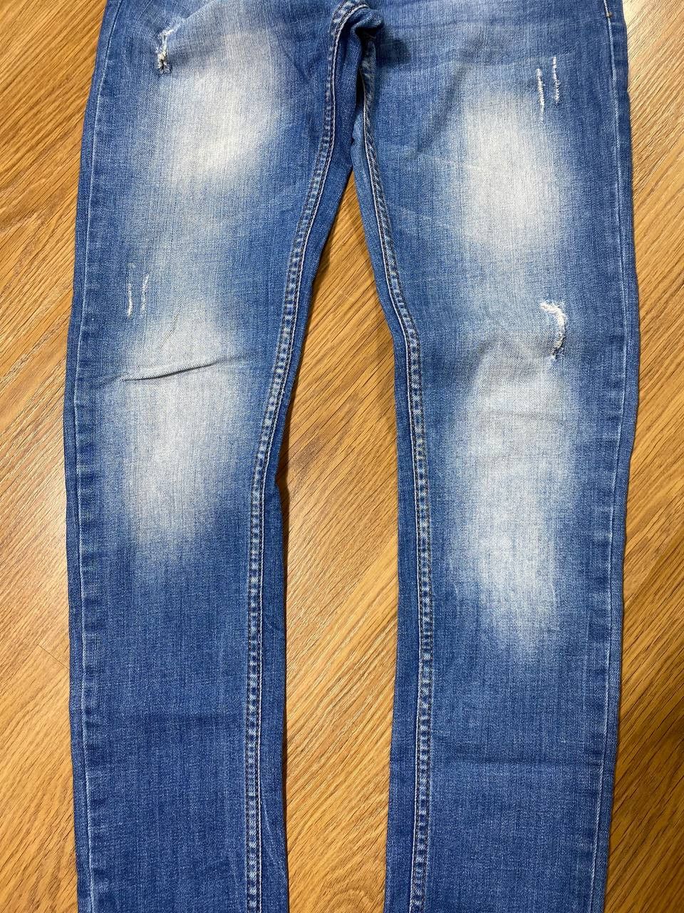 Philipp Plein Philipp Plein Distressed Denim Straight Cut Jeans Luxury Size US 28 / EU 44 - 7 Thumbnail