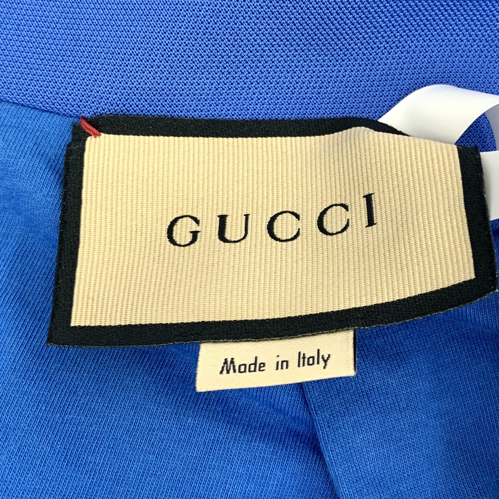 Gucci Gucci Logo Embroidered Zip Jacket Blue (XXL) Size US XXL / EU 58 / 5 - 6 Thumbnail