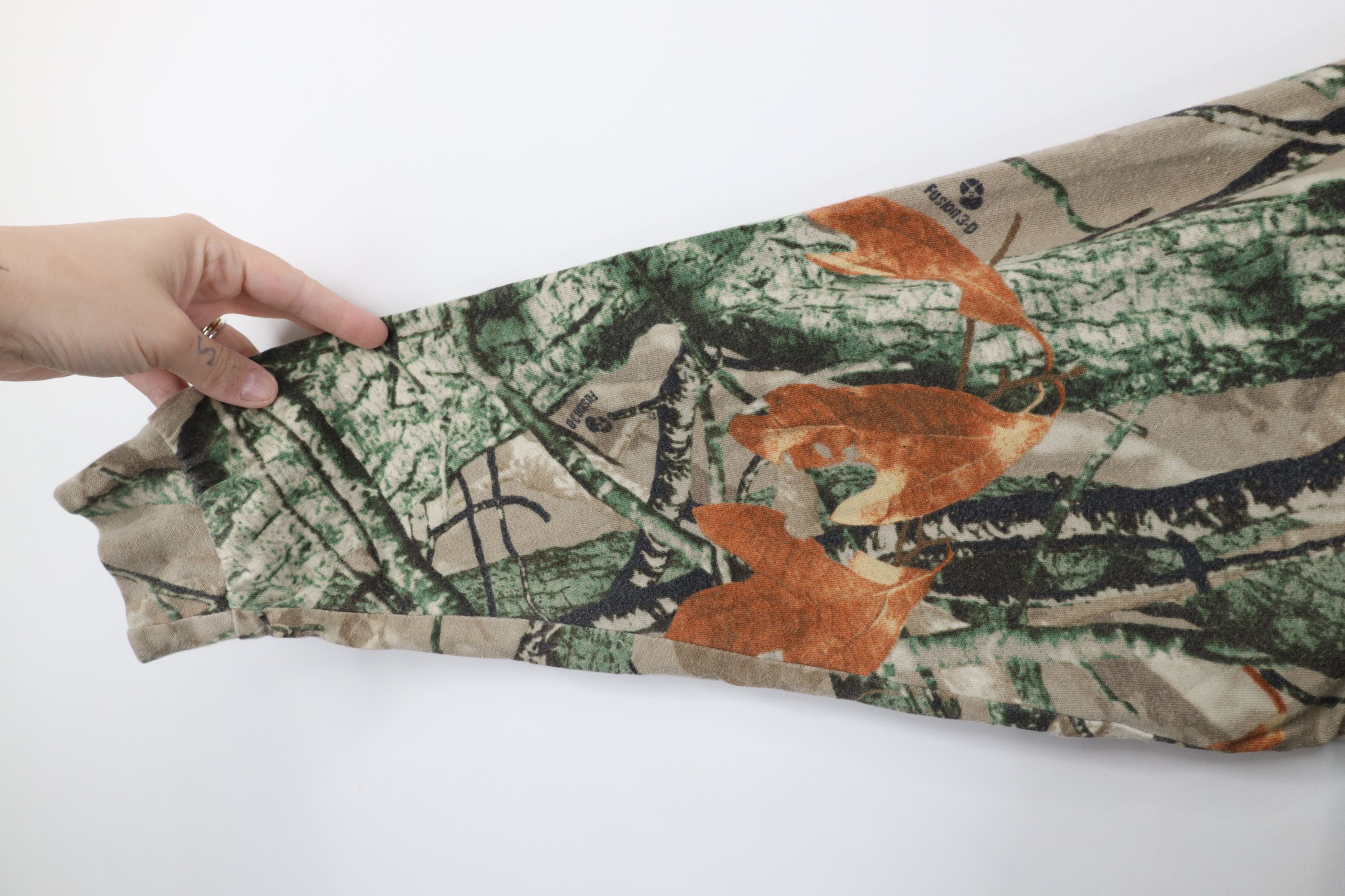 Vintage Vintage 90s Y2K Streetwear Camouflage Long Sleeve T-Shirt Size US XXL / EU 58 / 5 - 7 Thumbnail