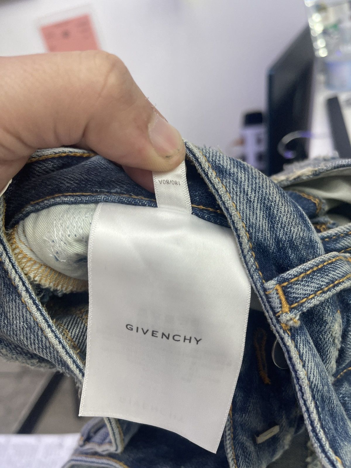 Givenchy Givenchy jeans (blue) Size US 30 / EU 46 - 3 Thumbnail