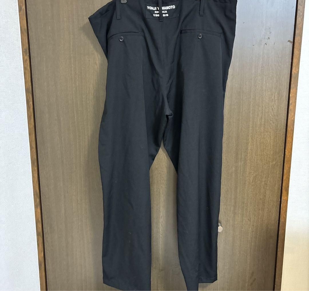 Yohji Yamamoto yohji yamamoto POUR HOMME tagged 22SS eyelet pants Size US 44 / EU 60 - 4 Thumbnail