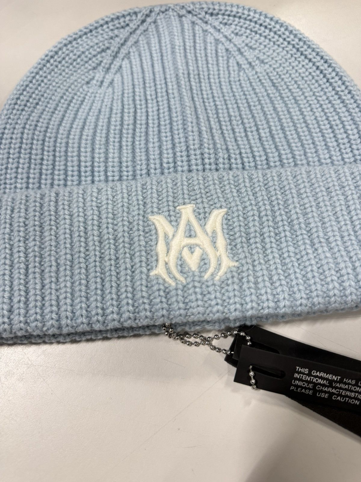 Amiri Amiri MA Cashmere Beanie NEW 550$ Size ONE SIZE - 2 Thumbnail