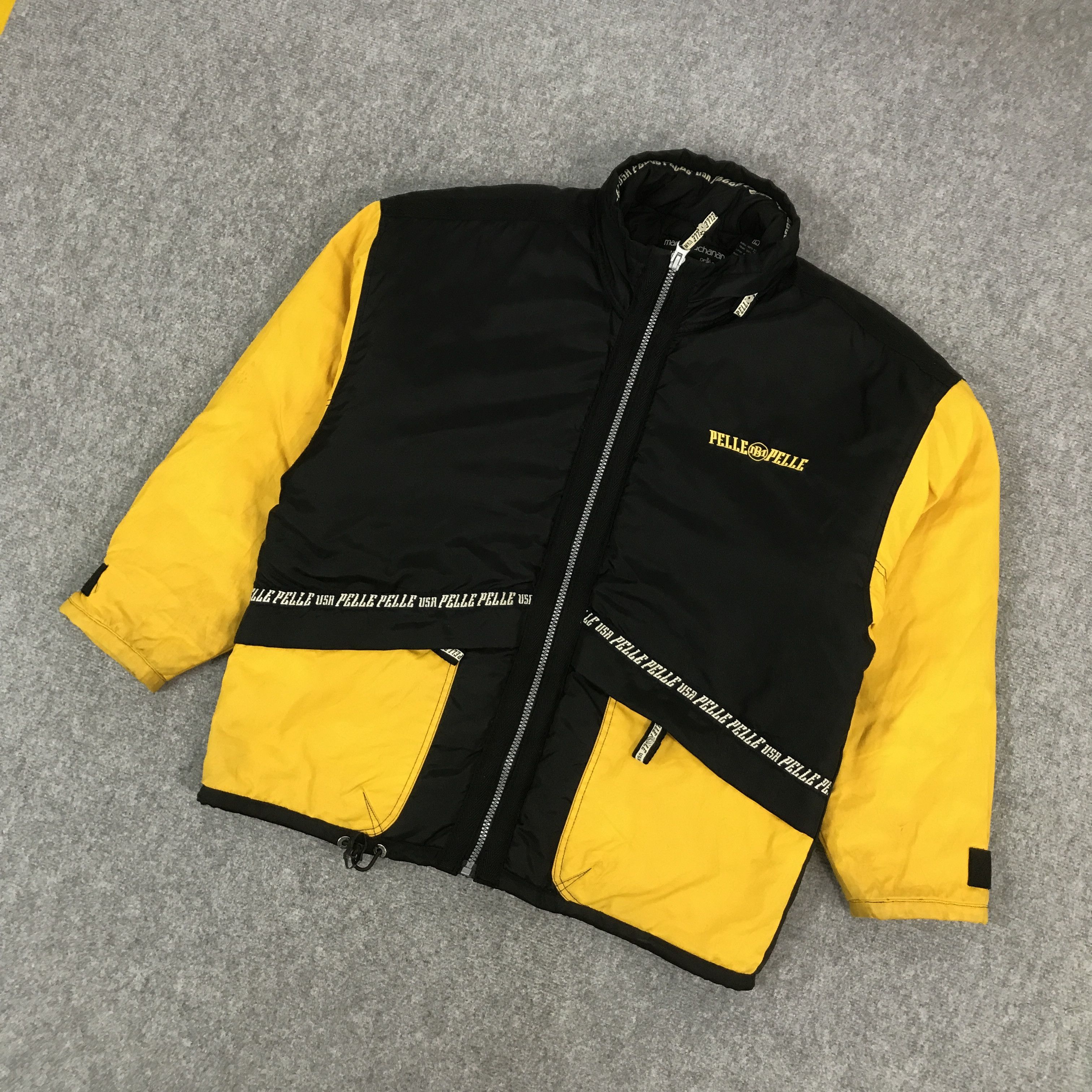 Japanese Brand × Pelle Pelle × Vintage VINTAGE PELLE PELLE HEAVY JACKET EMBROIDERY LOGO Size US L / EU 52-54 / 3 - 5 Thumbnail