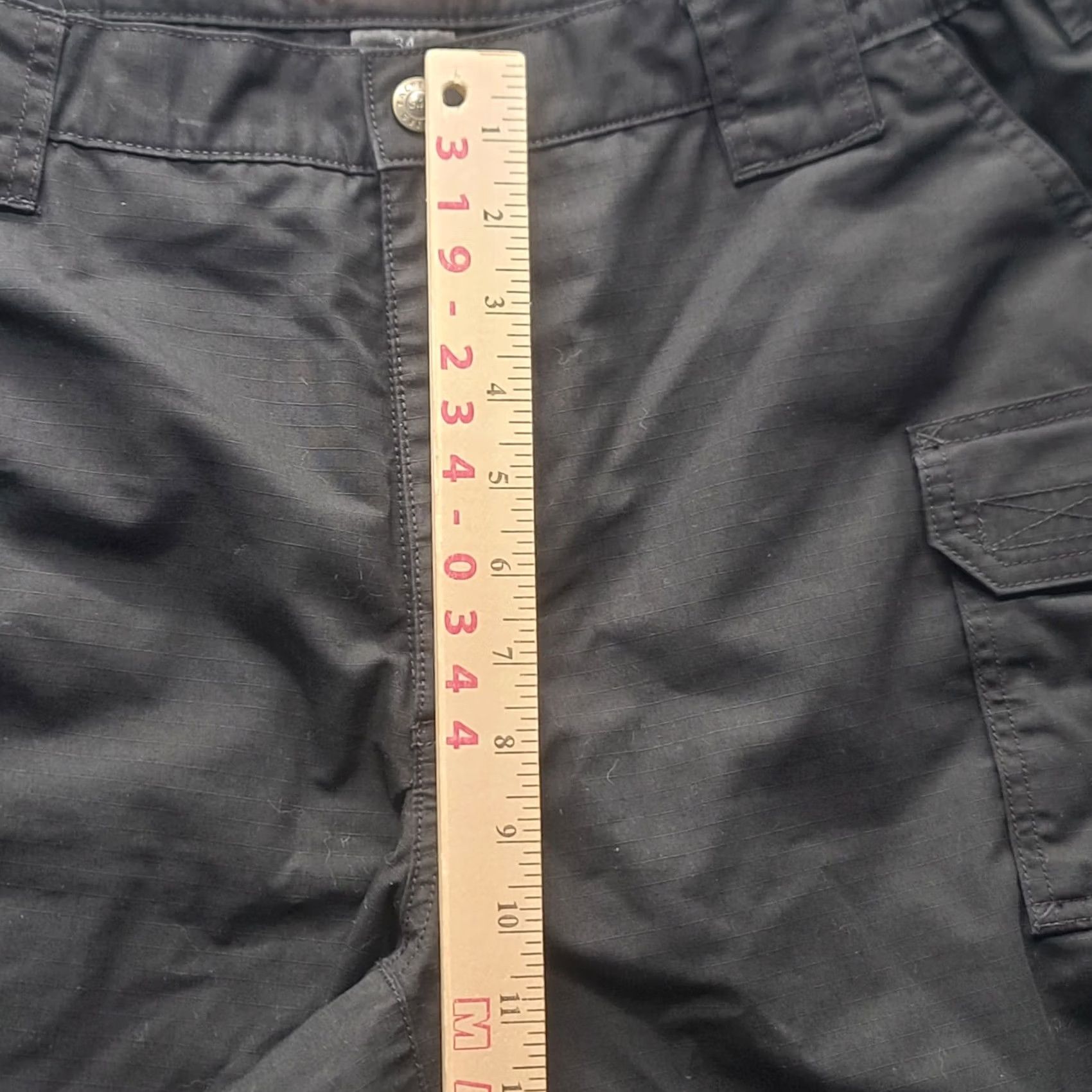 Vintage 5.11 Tactical Taclite Pro Shorts Mens 34 Regular Fit Police EMS Utility Cargo Pocket Black Cotton Polyester Canvas 9 in Inseam Size US 34 / EU 50 - 4 Thumbnail