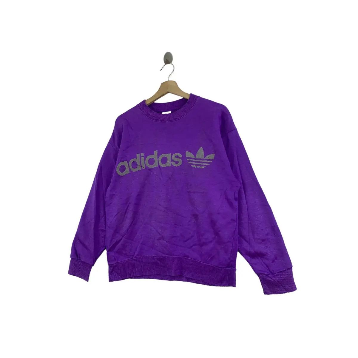 Adidas Vintage 90’ ADIDAS ORIGINALS DESCENTE Trefoil Purple Size L / US 10 / IT 46 - 2 Thumbnail