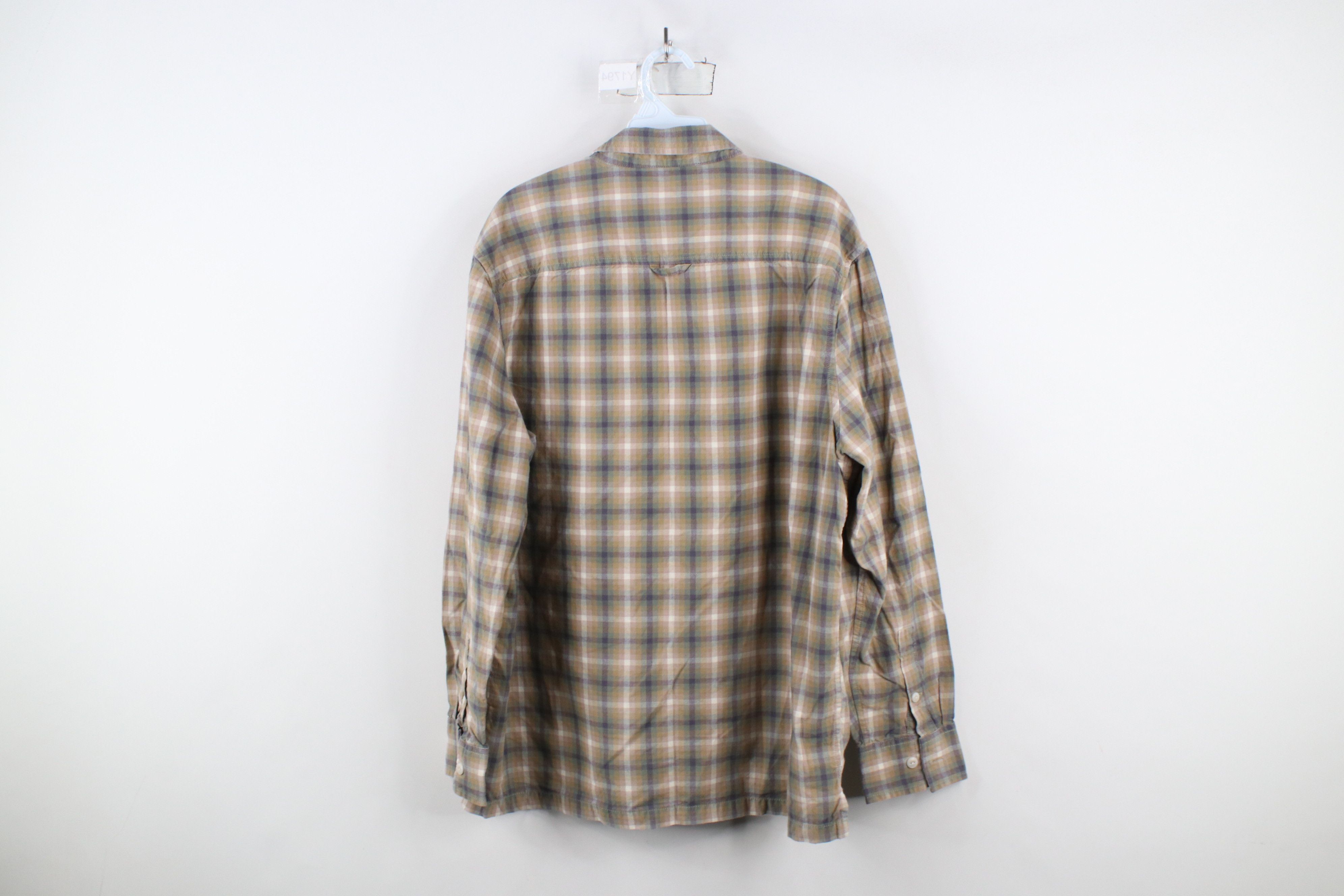 Madewell × Vintage Madewell Faded Brushed Flannel Boxy Fit Button Shirt Plaid Size US M / EU 48-50 / 2 - 11 Thumbnail