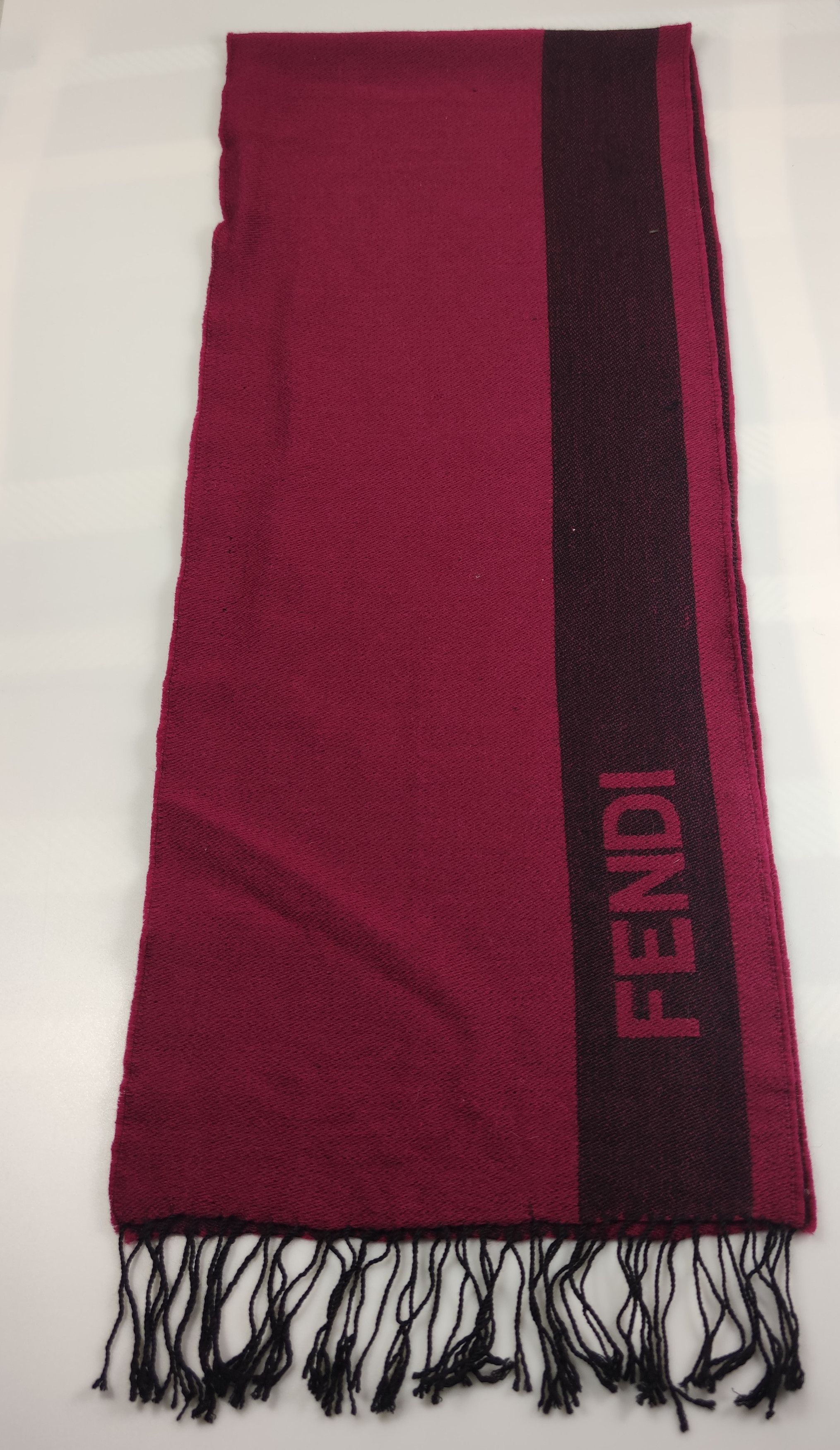 Vintage Fendi Scarf/Muffler/Wool S454 Size ONE SIZE - 1 Thumbnail