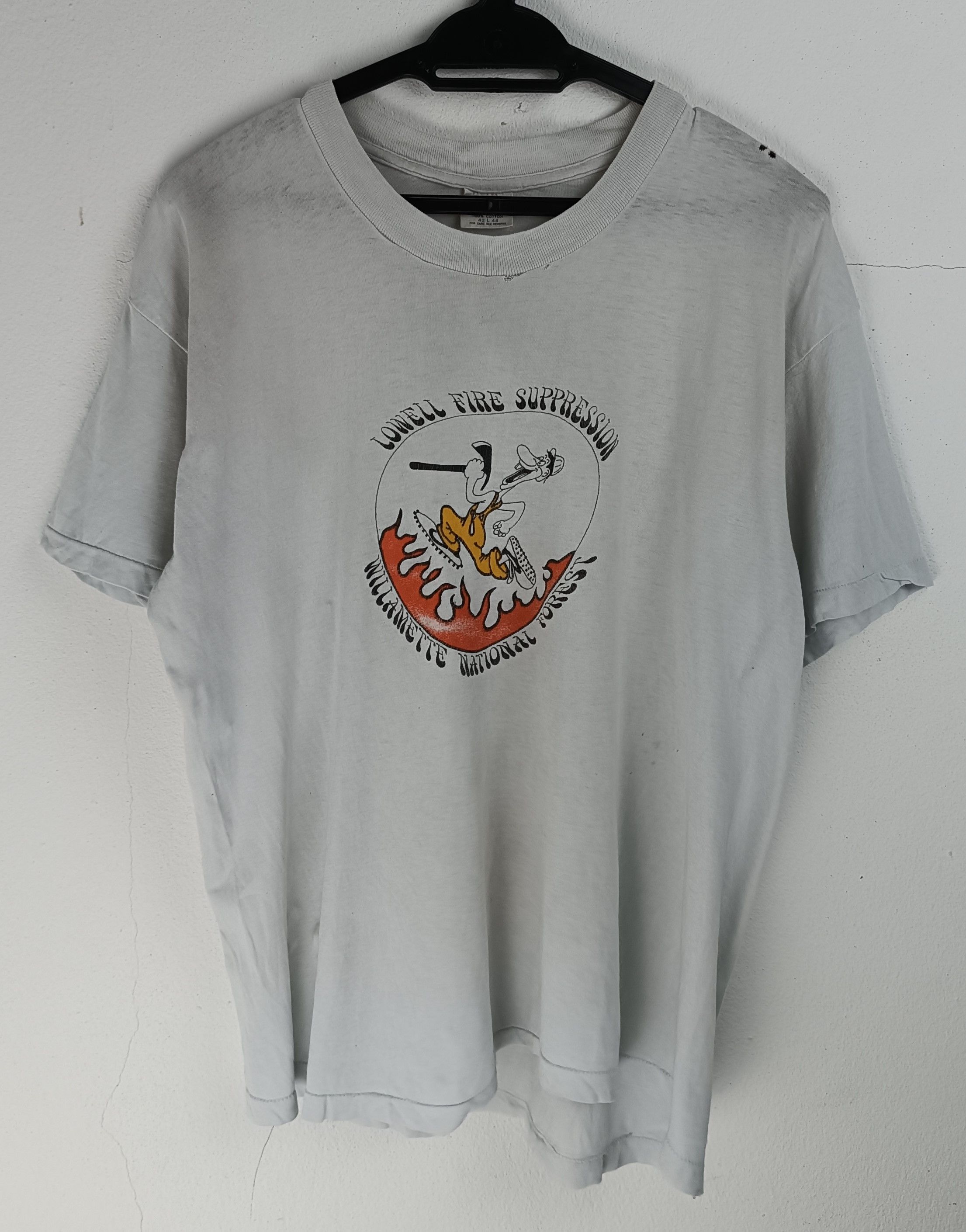 Other VINTAGE 80'S WILLAMETTE NATIONAL FOREST FIRE SUPPRESSION TEE Size US M / EU 48-50 / 2 - 3 Thumbnail