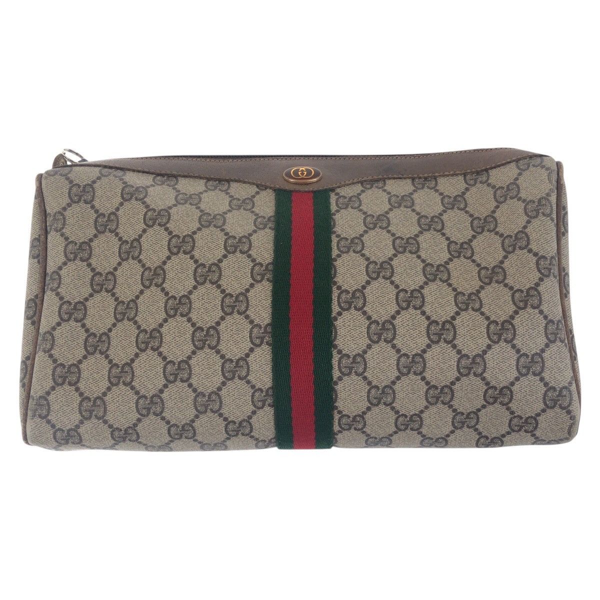 Gucci Gucci Gucci GG Supreme Canvas Clutch Bag Canvas Clutch Bag 0013120470 DUTY FREE for USA Size ONE SIZE - 1 Thumbnail