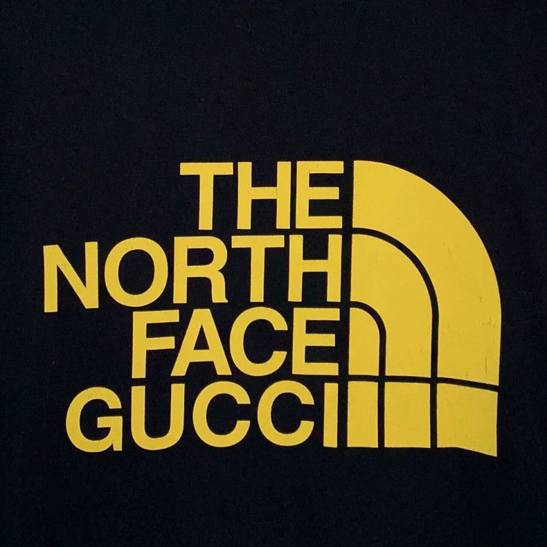 Gucci Gucci The North Face co-branded logo printed round-neck bla Size US XL / EU 56 / 4 - 4 Thumbnail