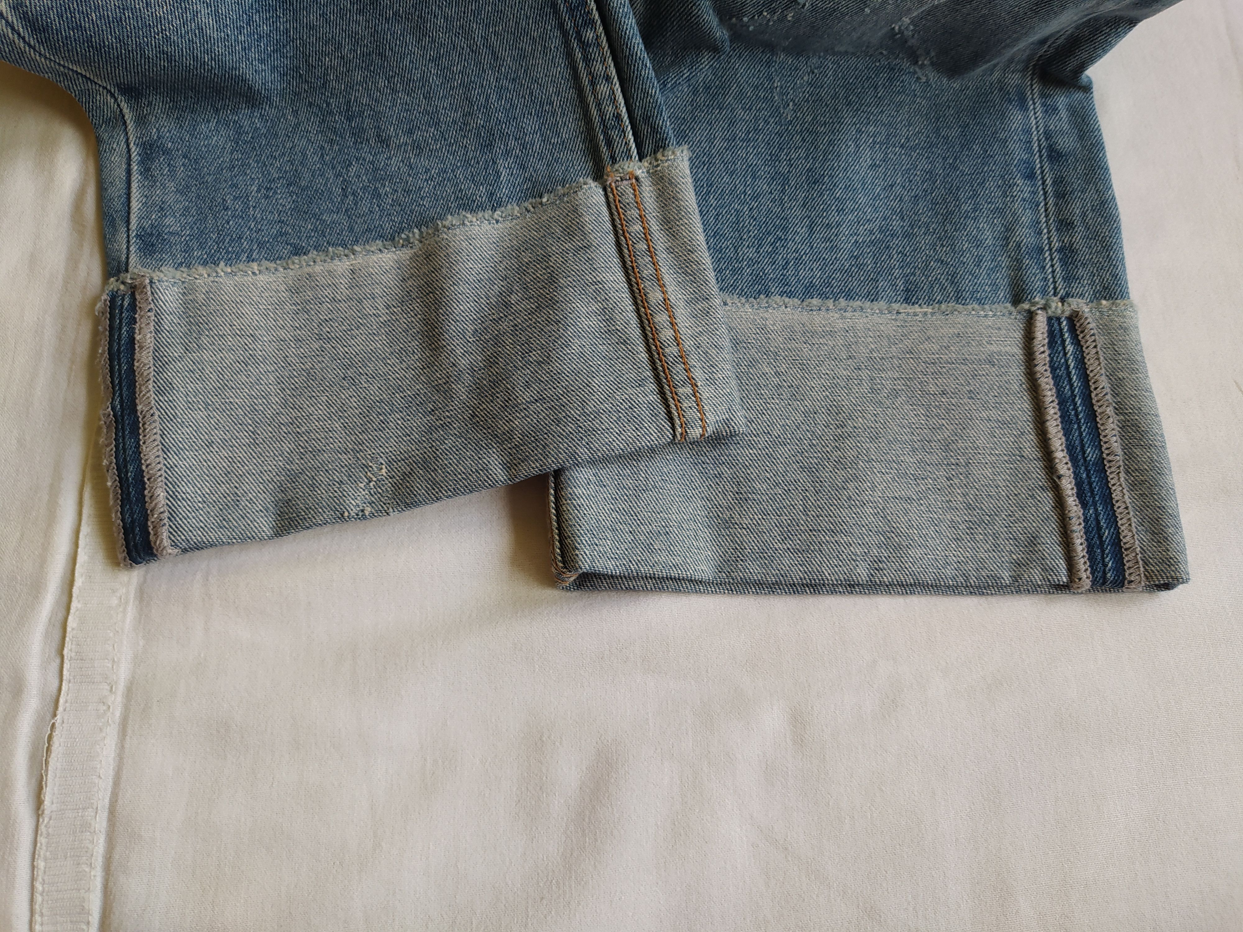 Jimmy Taverniti D-ID by Jimmy Taverniti distressed jeans Size 26" / US 2 / IT 38 - 9 Thumbnail