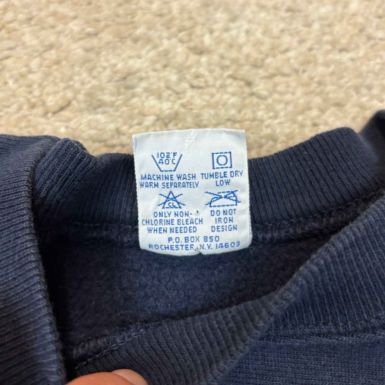 Champion × Vintage VTG 90s Champion Reverse Weave Paramount Crop Sweatshirt XL Size XL / US 12-14 / IT 48-50 - 5 Thumbnail