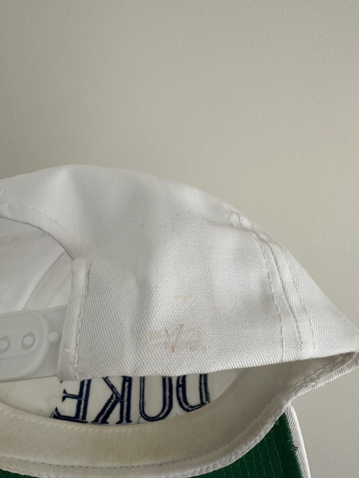 Vintage Vintage 90s NCAA Duke Blue Devils Snapback The Game SplitBar Size ONE SIZE - 5 Thumbnail