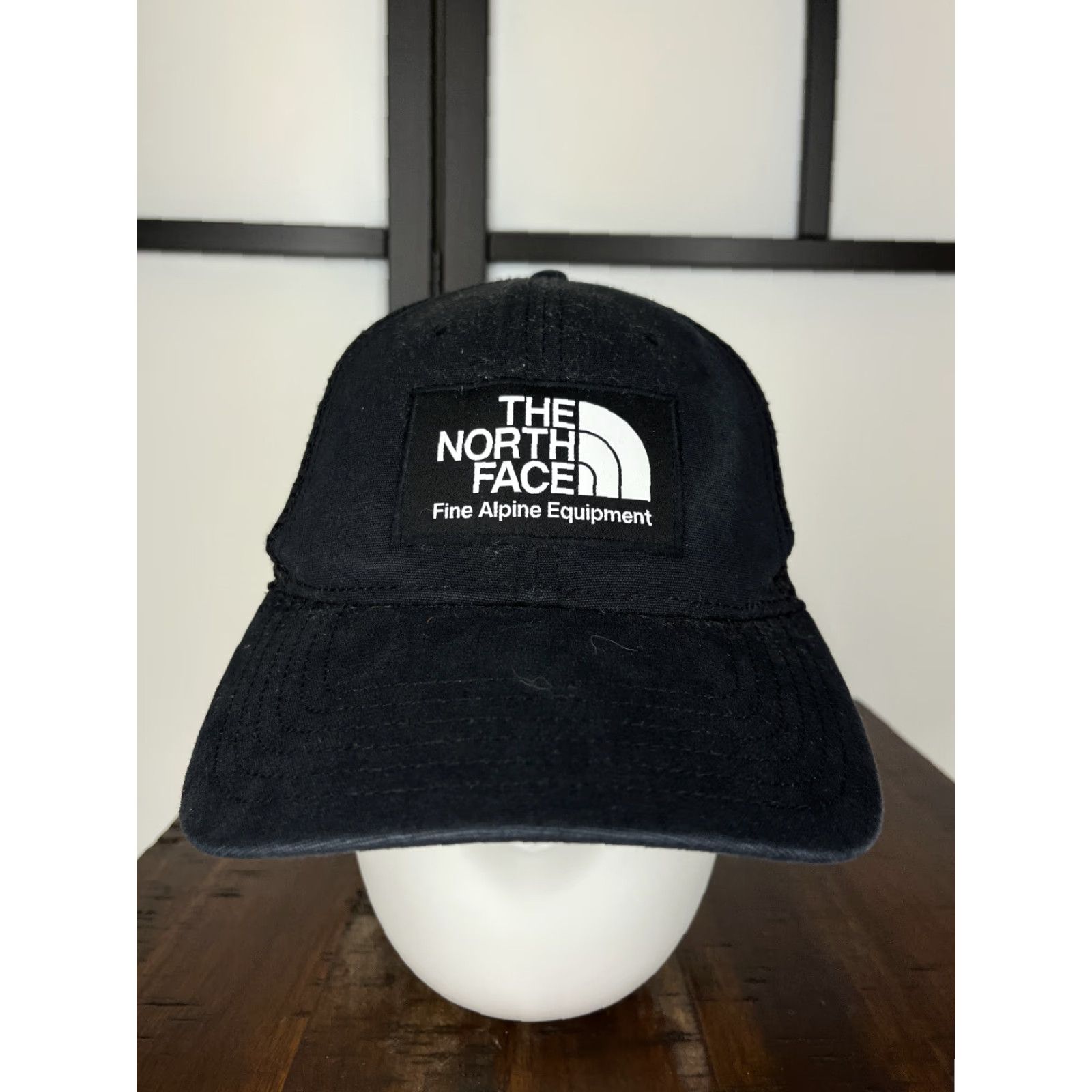 The North Face The North Face Hat Cap Snap Back Adult Black Twill Cotton Polyester Size ONE SIZE - 2 Thumbnail