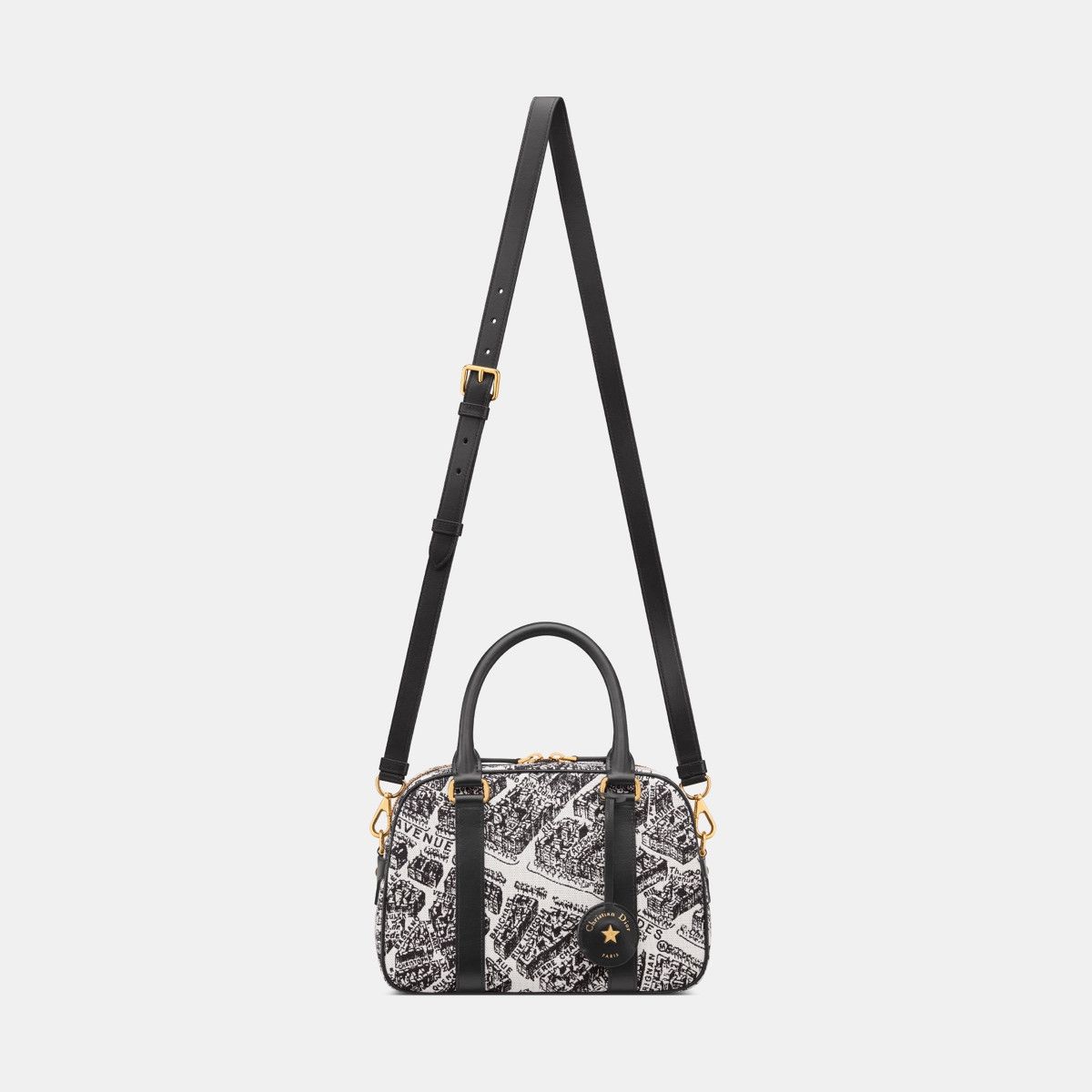 Dior o1bcso1str0226 Size:OS/D-Vibe Bowling Bag in White/Black Size ONE SIZE - 4 Thumbnail