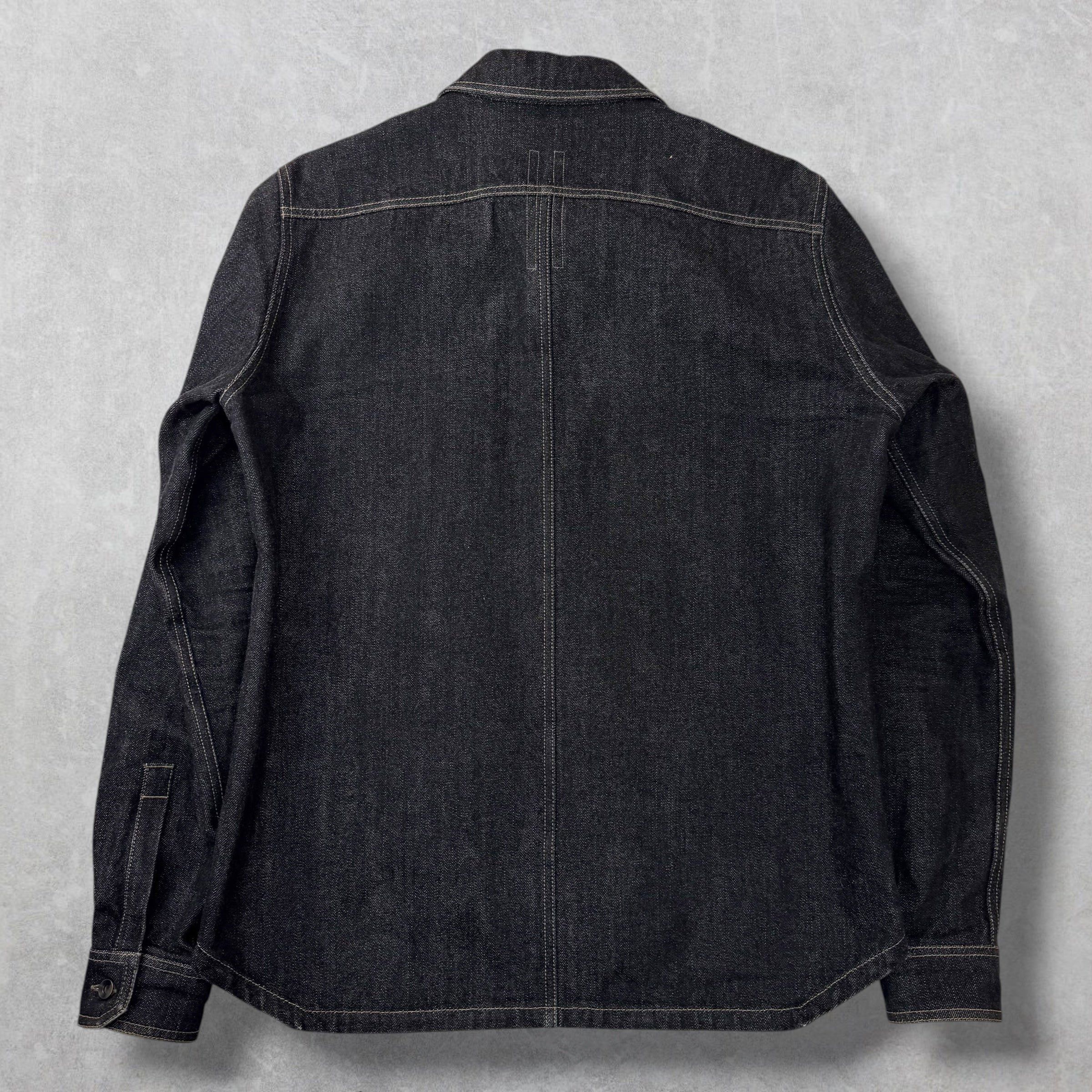 Rick Owens Rick Owens DRKSHDW Raw Indigo Overshirt S (M) Size US M / EU 48-50 / 2 - 3 Thumbnail