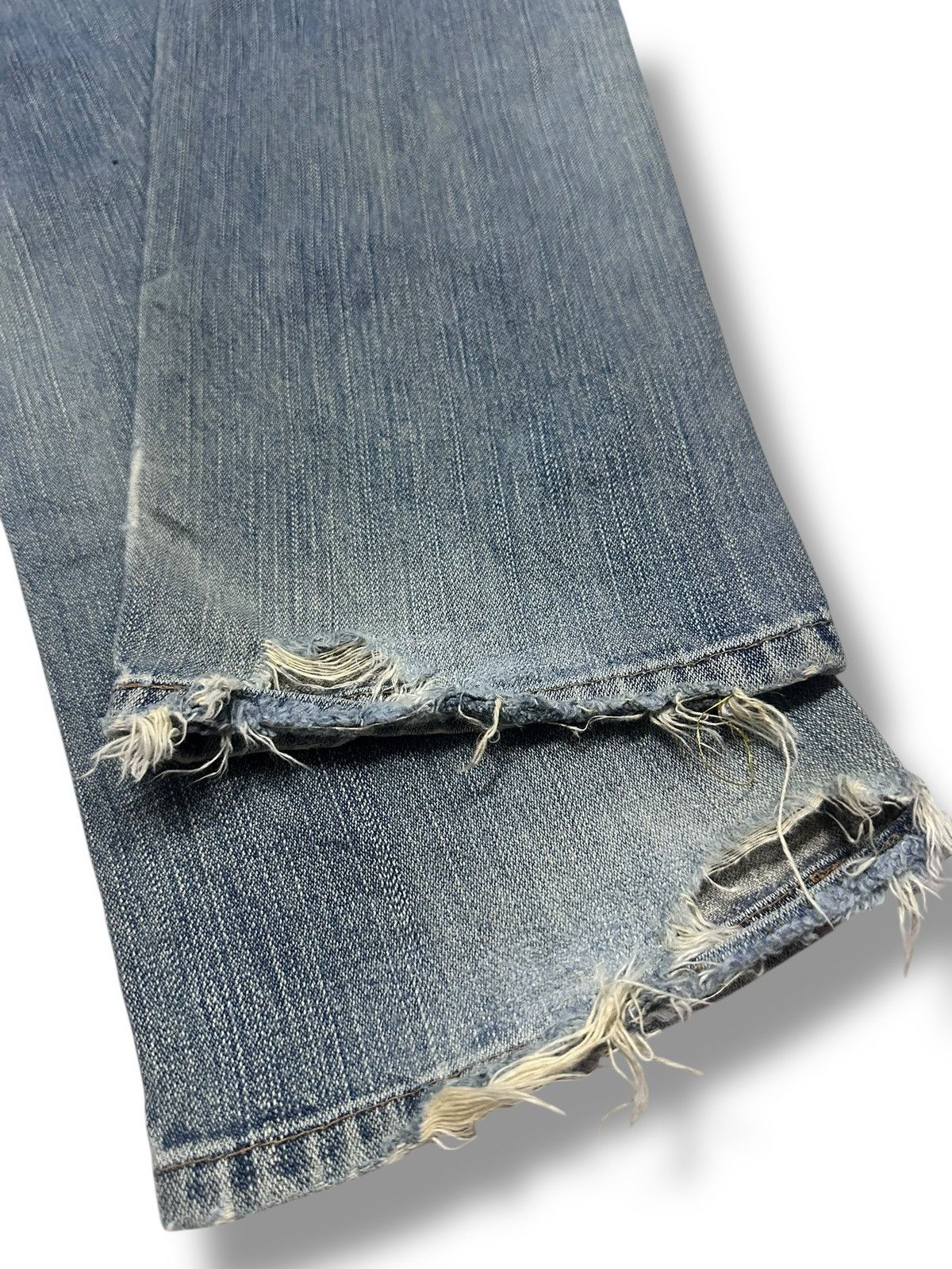 Japanese Brand Vintage Wrangler Straight Loose Style With Faded Wash Size US 28 / EU 44 - 12 Thumbnail