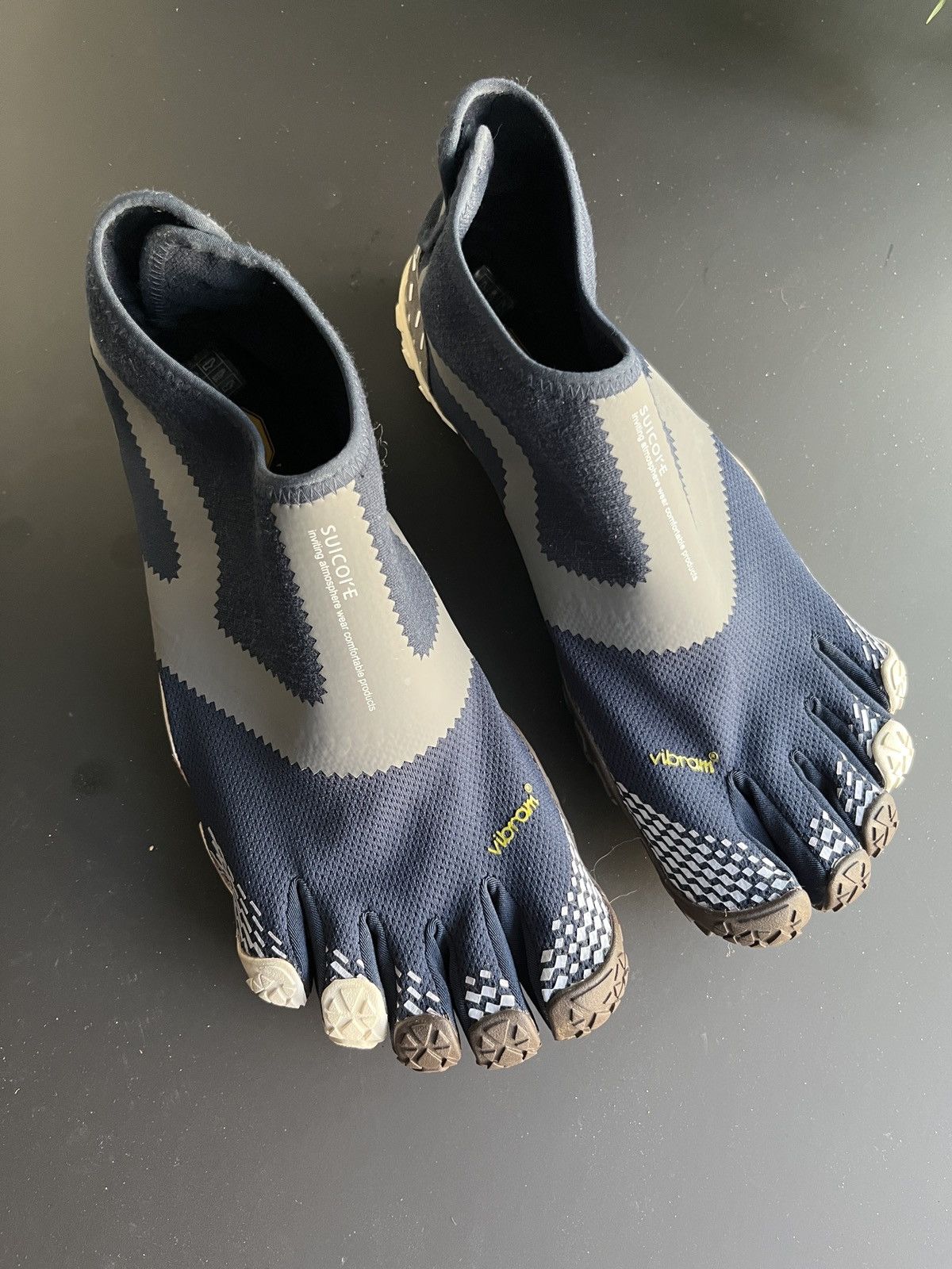 Suicoke × Vibram Suicoke Vibram Fivefingers Nin-Lo Blue Grey Size US 10 / EU 43 - 2 Thumbnail
