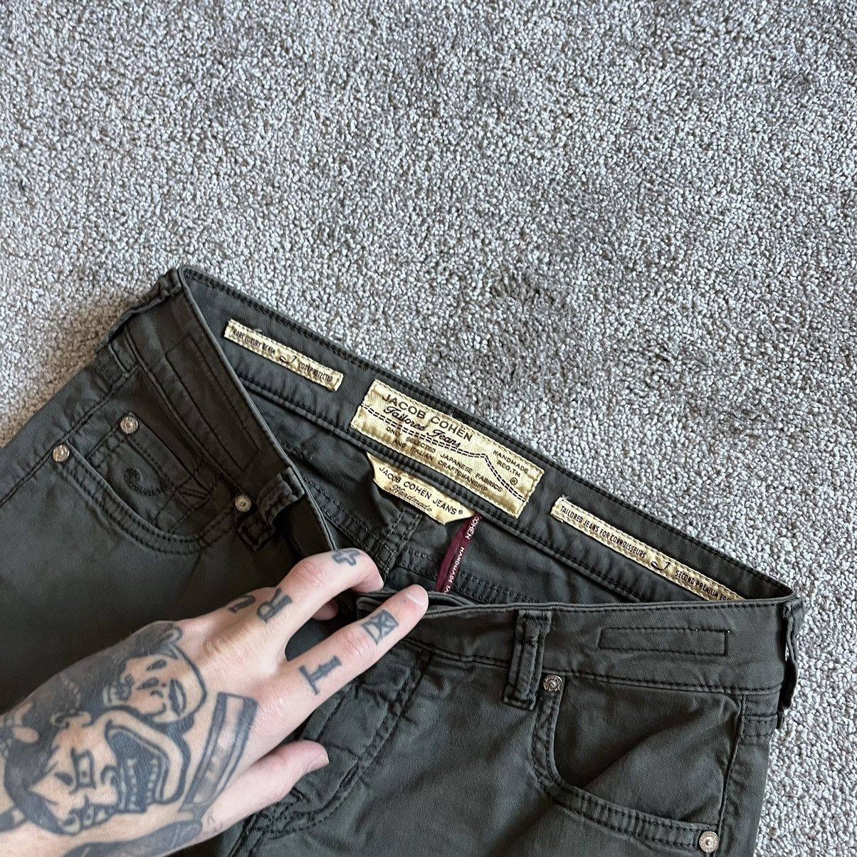 Jacob Cohen Jacob Cohen Women’s Khaki Jeans 28 Size 28" / US 6 / IT 42 - 3 Thumbnail