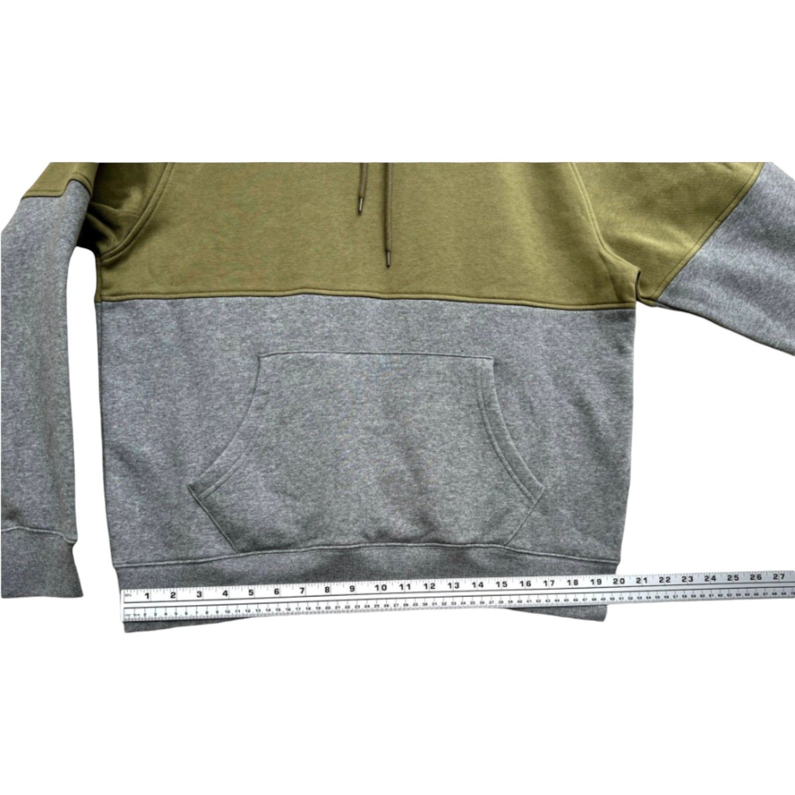 Levi's Levi's - Men's Long Sleeve Hoodie - Olive Green/Grey - Mediu Size US M / EU 48-50 / 2 - 7 Thumbnail