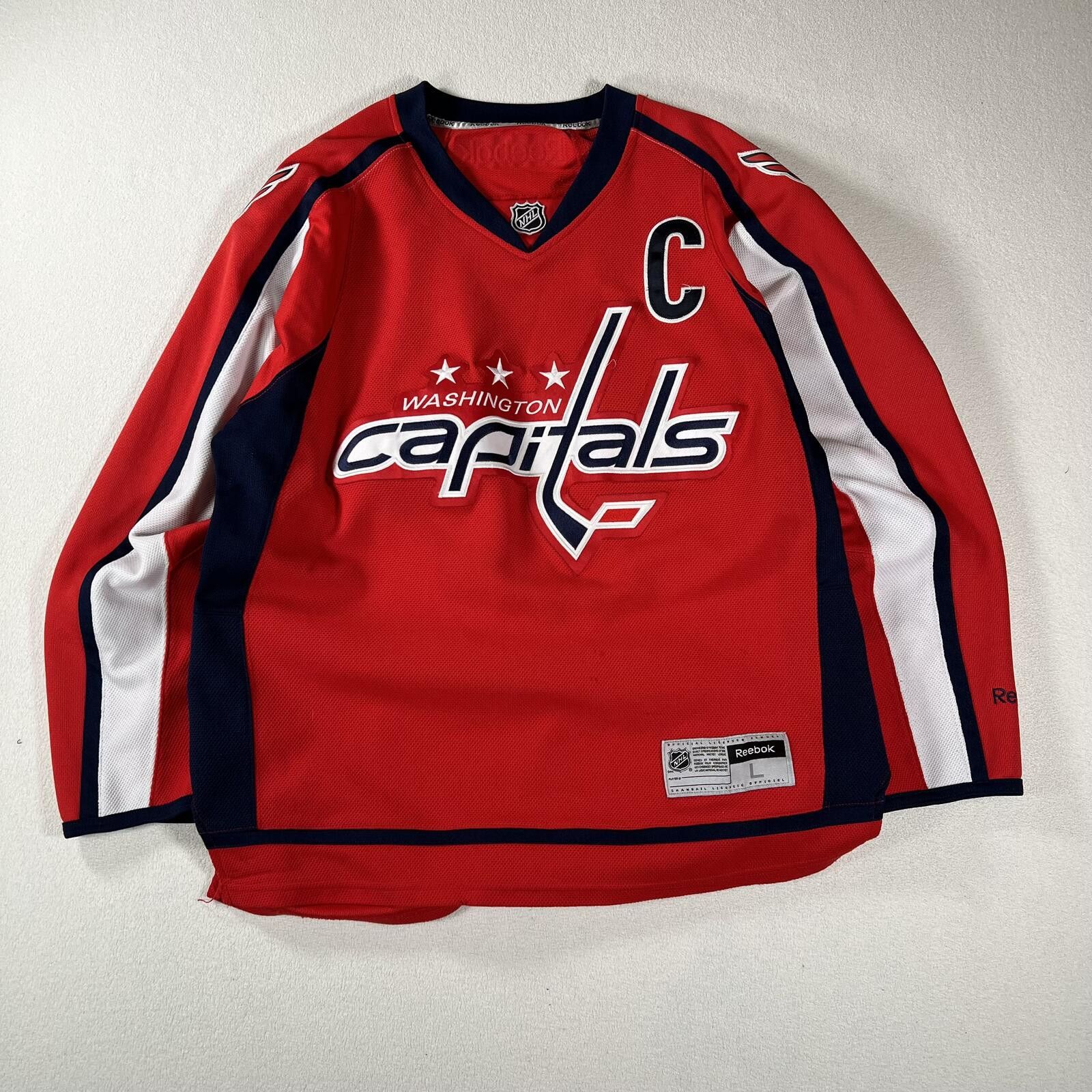 Reebok Y2K Reebok Washington Capitols NHL Alex Ovechkin Jersey Size US L / EU 52-54 / 3 - 1 Thumbnail