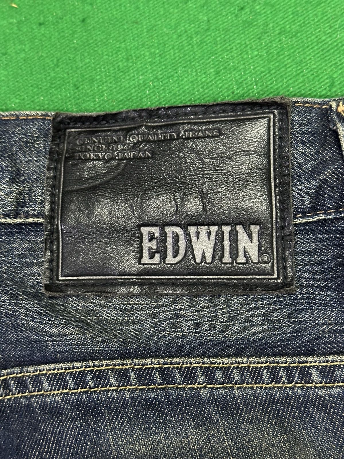 14th Addiction Edwin Black Tab Tokyo Japan 💥 Size US 32 / EU 48 - 4 Thumbnail