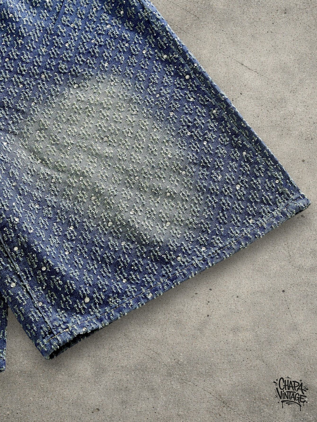 Vintage Diamond jeans shorts Size US 32 / EU 48 - 2 Thumbnail