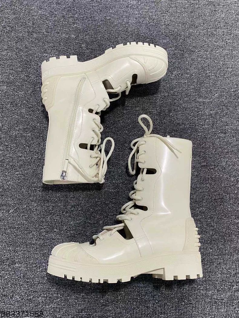 Dior Dior Shell Toe Tall Boots Size 37-2506 Size US 5.5 / IT 35.5 - 3 Thumbnail